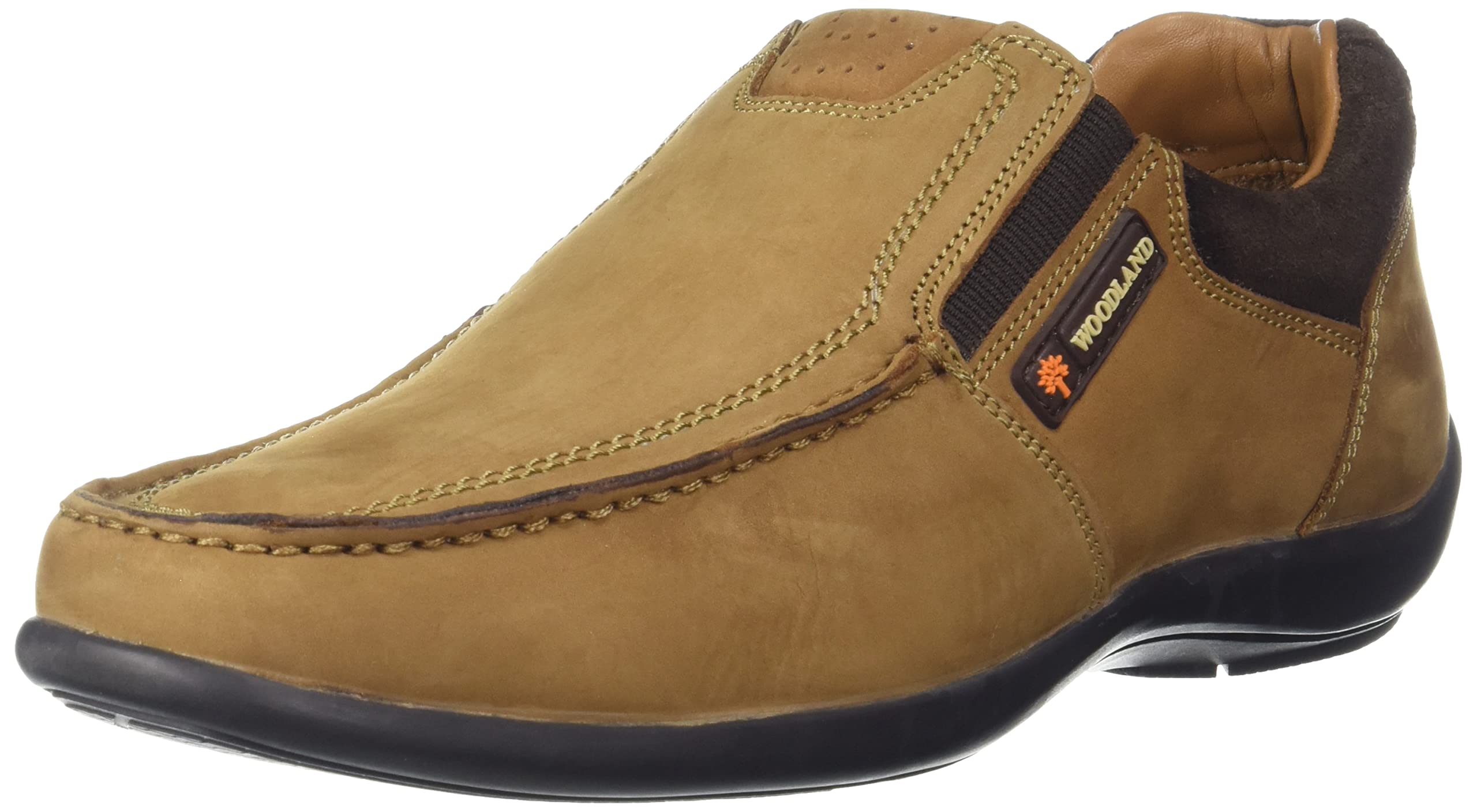 Woodland Men's Loafers - Cashew Brown