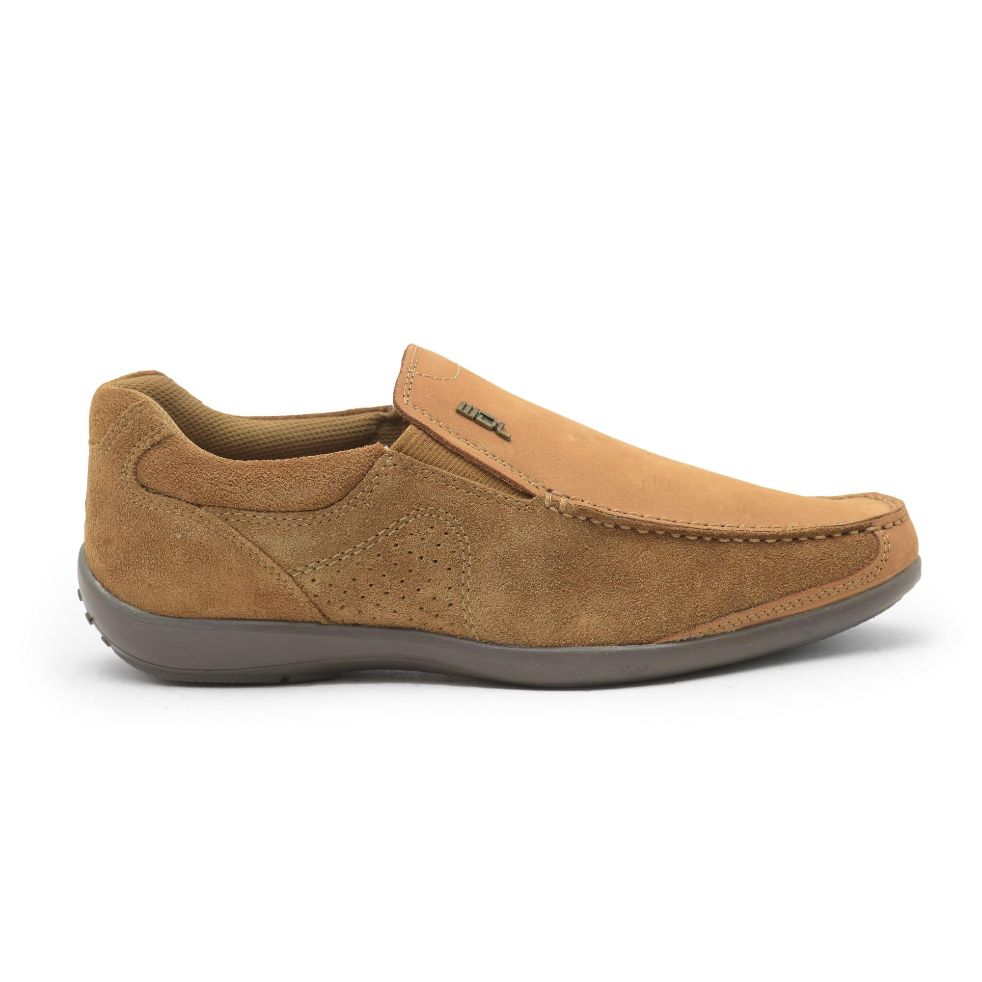 Woodland Mens Camel Loafer - Image 2