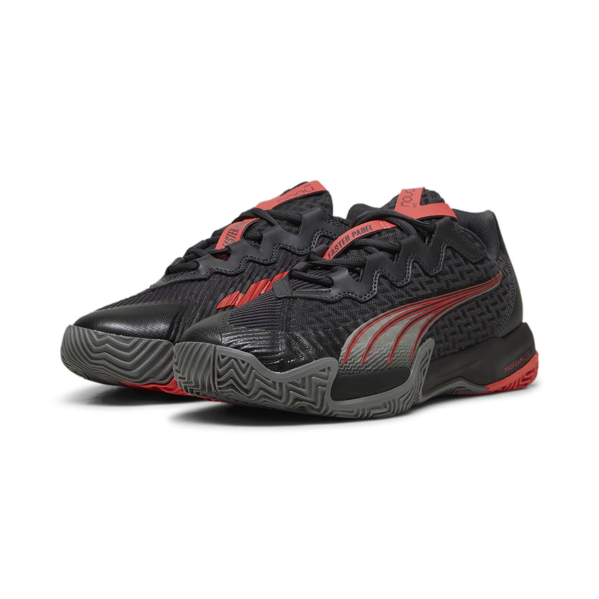 Puma NOVA Elite Sneaker - Gray Black Red