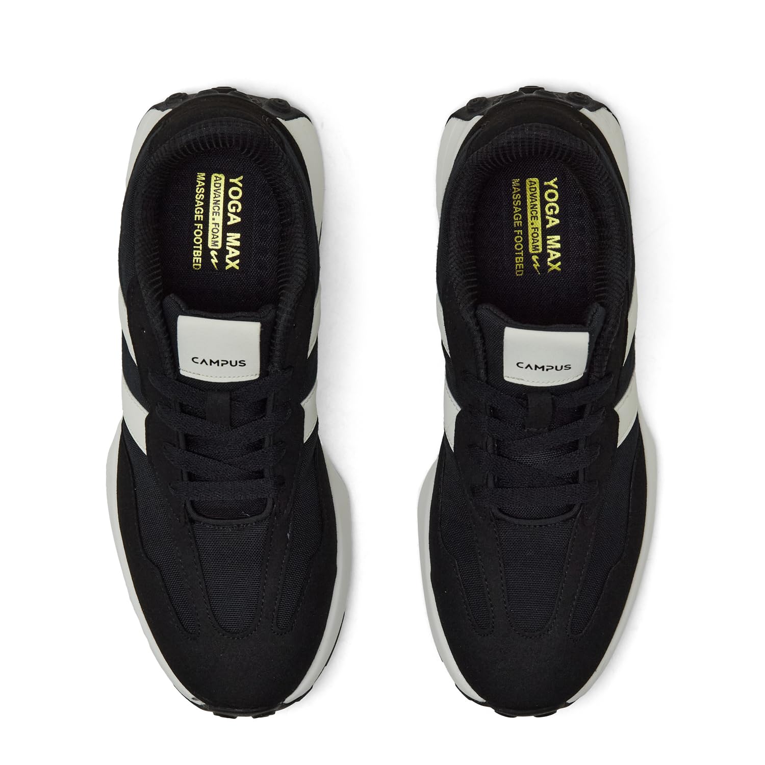 Campus Men Brisk Sneakers - Black - Image 4