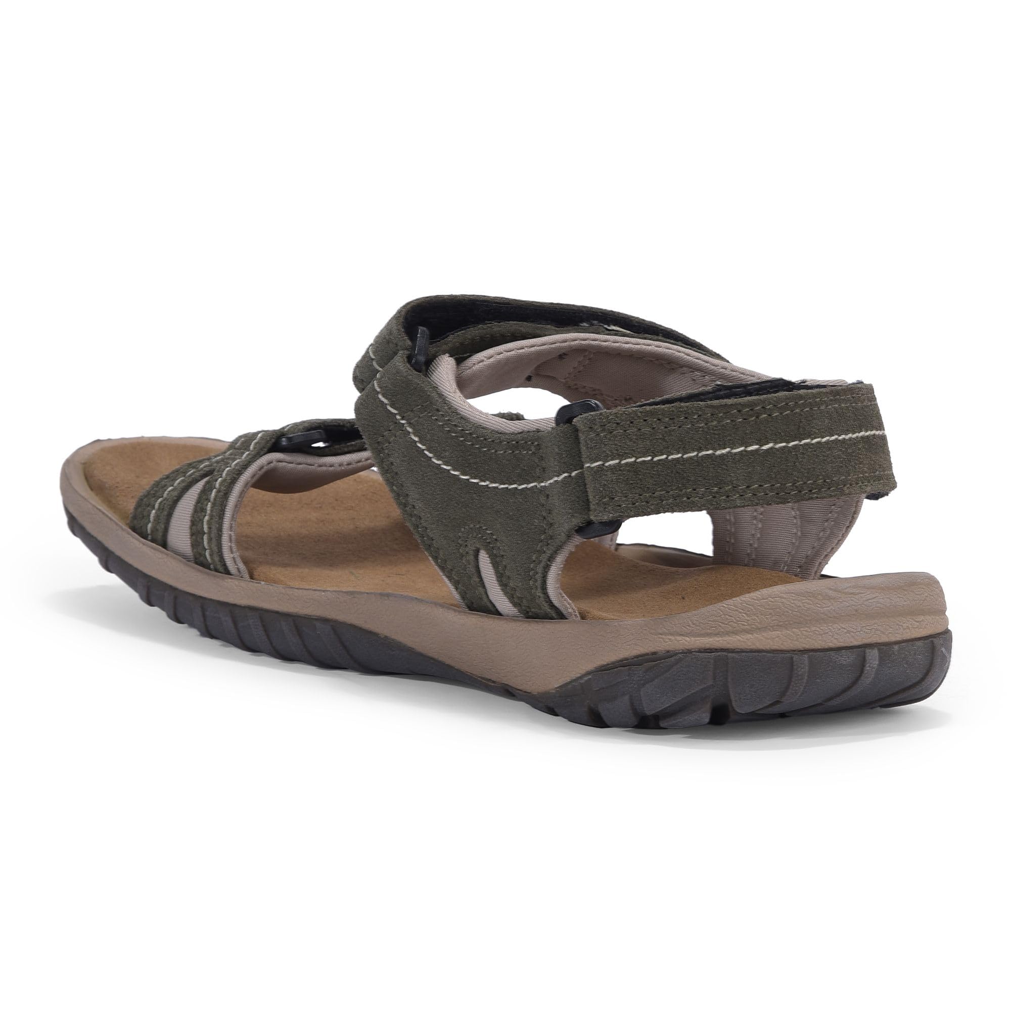 Woodland Men's Sport Sandal - Olive Green - Image 5
