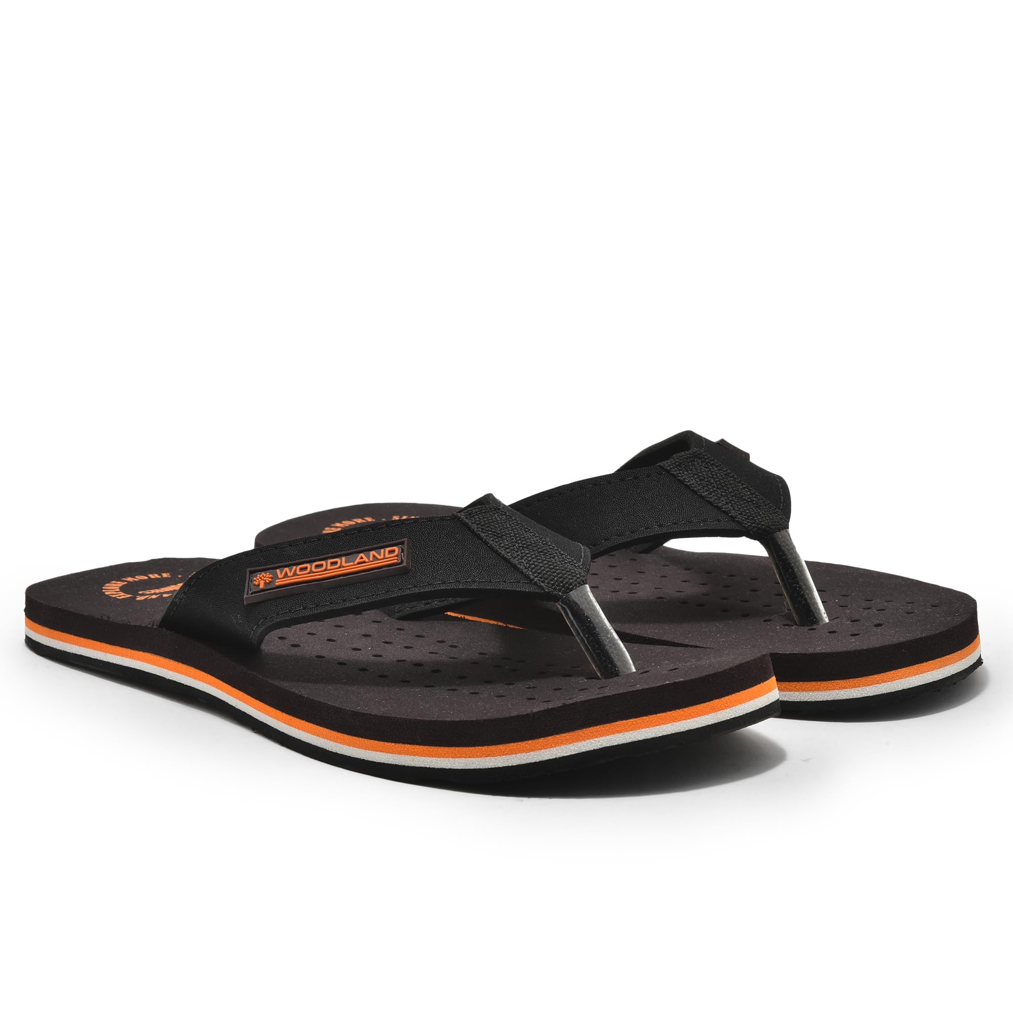Woodland Men's Brown Flip Flop - Image 2