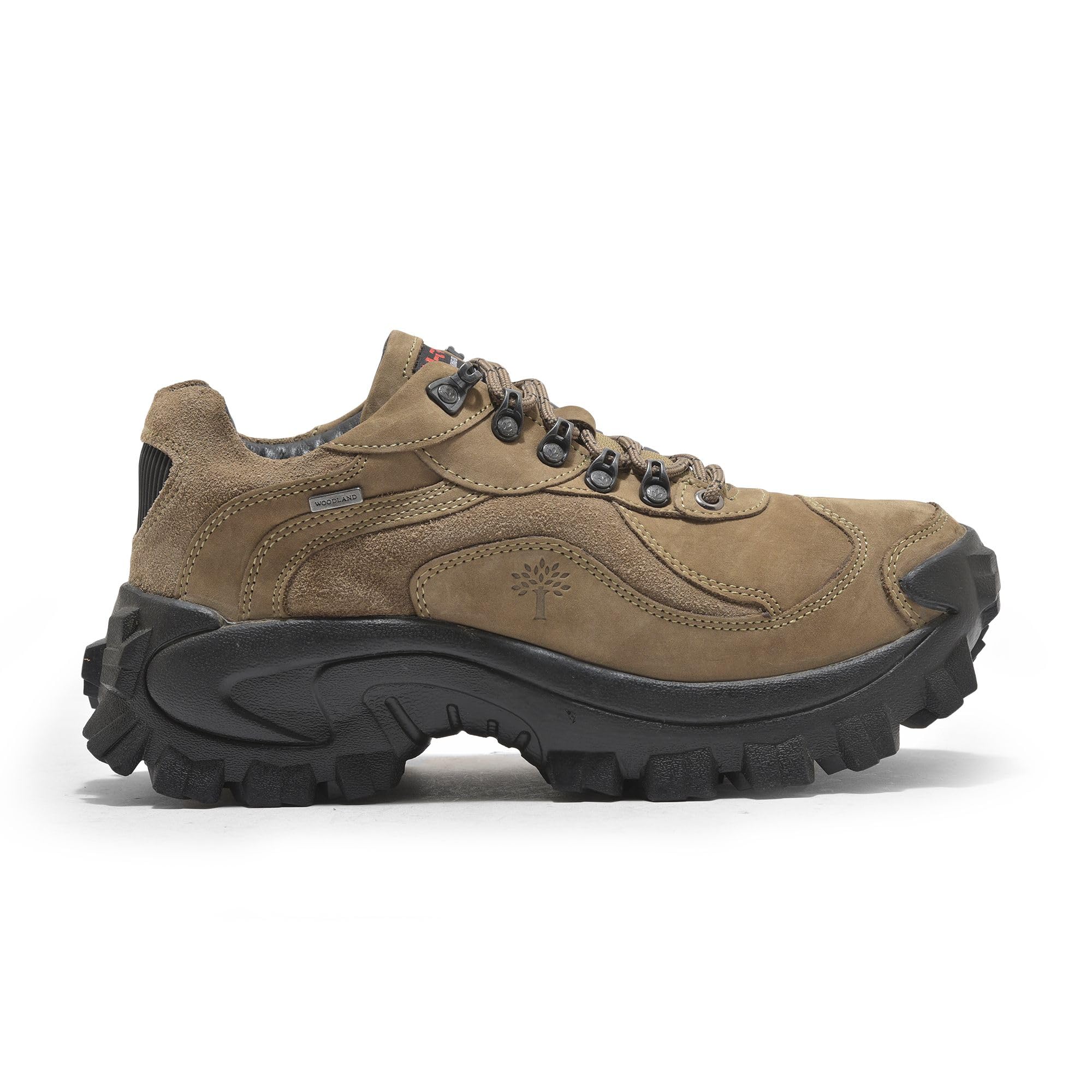 Woodland Men's Dubai Khaki Casual Shoe - Image 2