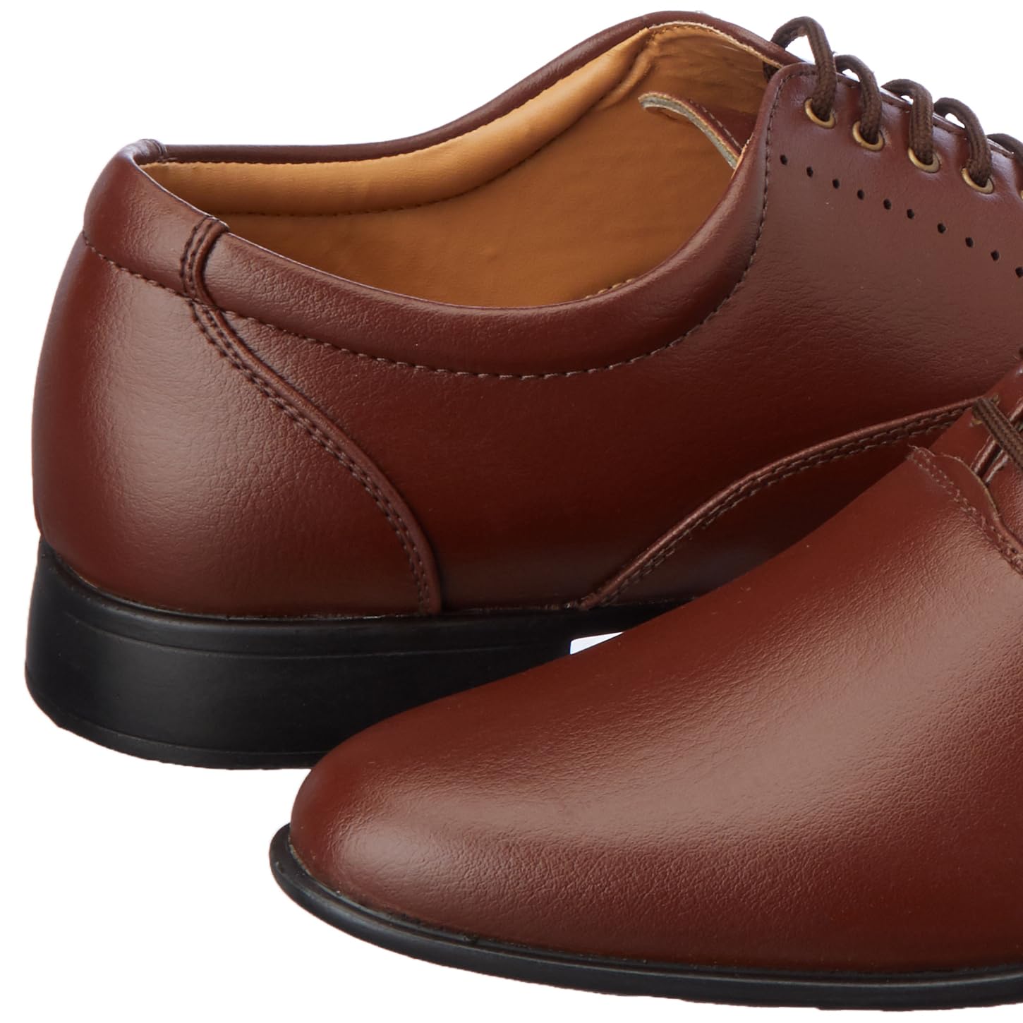 Bata Men's Lace-up Formal Shoes - Dark Brown - Image 4