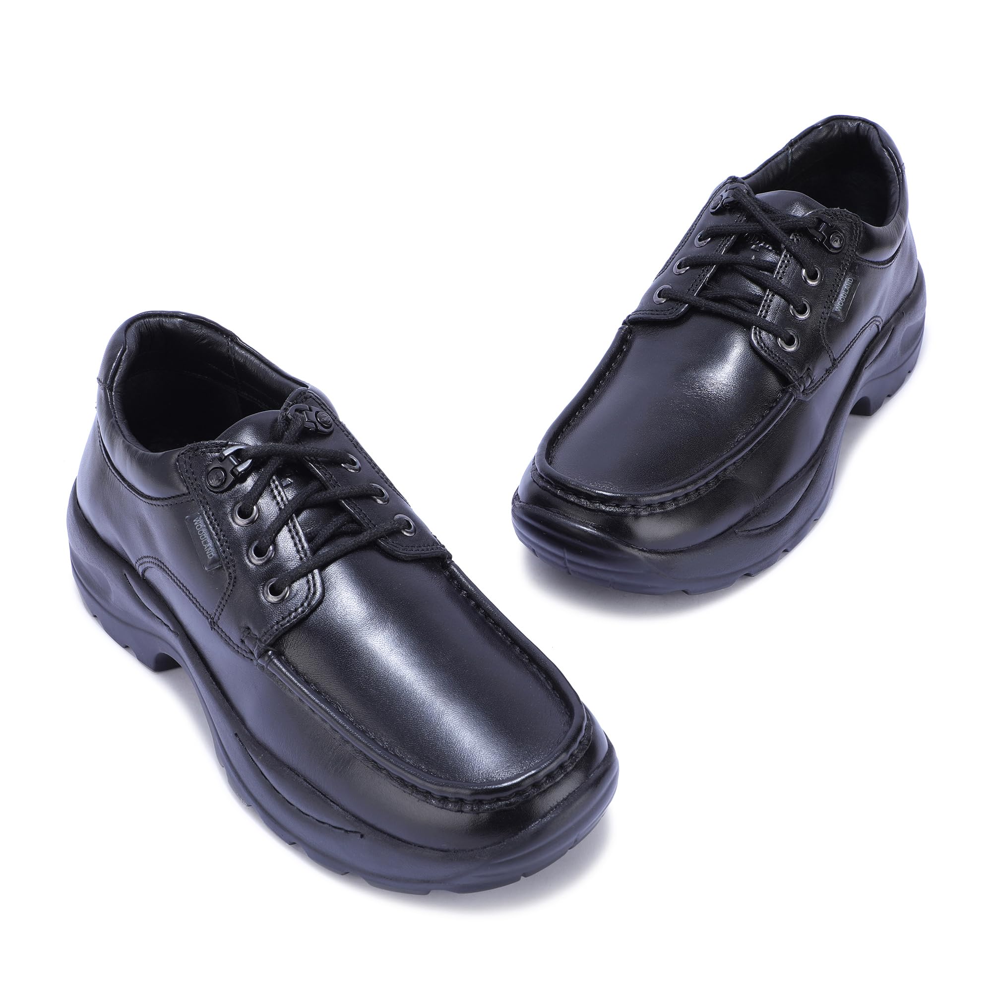 Woodland Men's Black Casual Shoe - Image 3