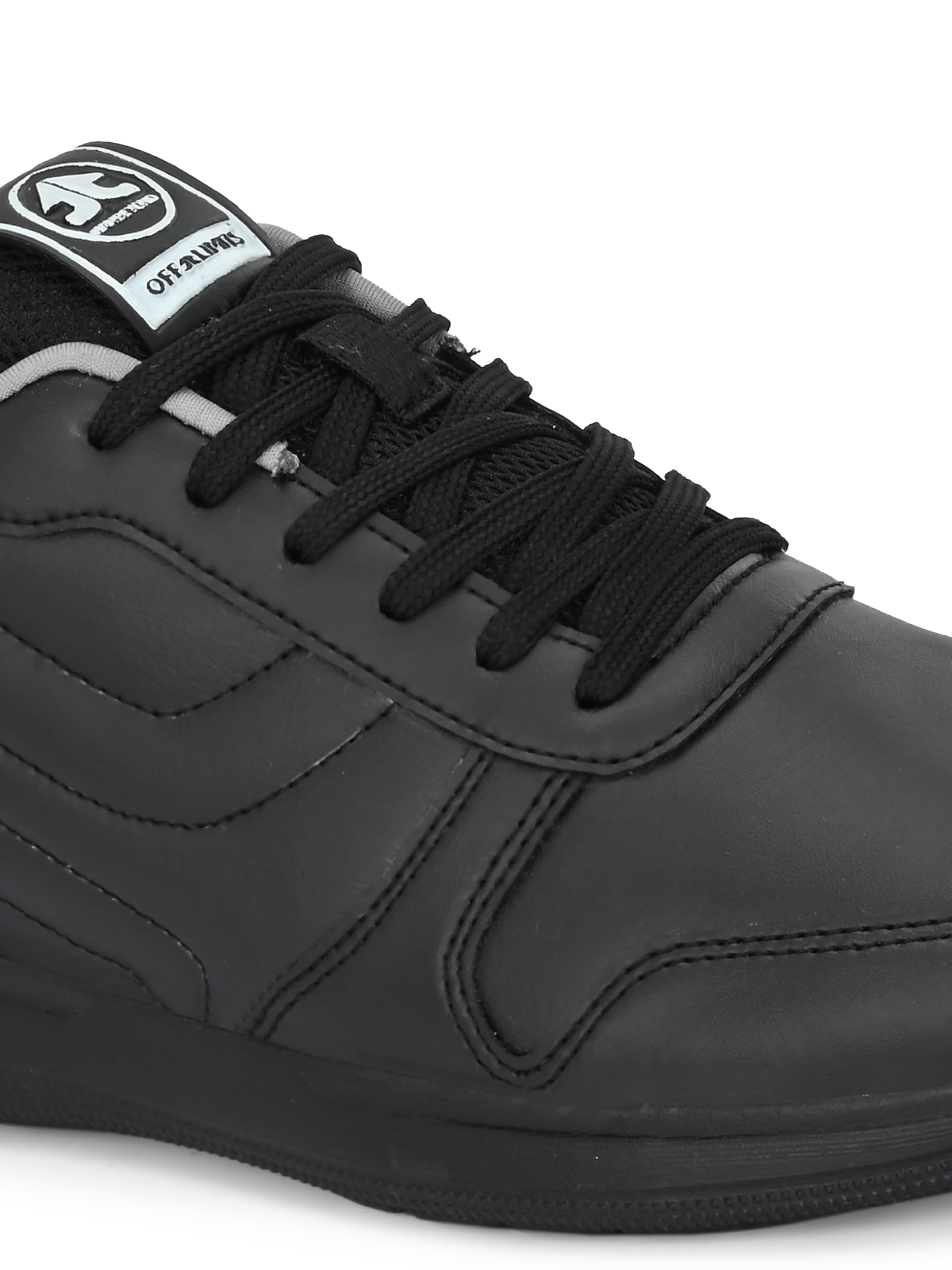 OFF LIMITS Men EON Casual Sneakers - Black/LT Grey - Image 4