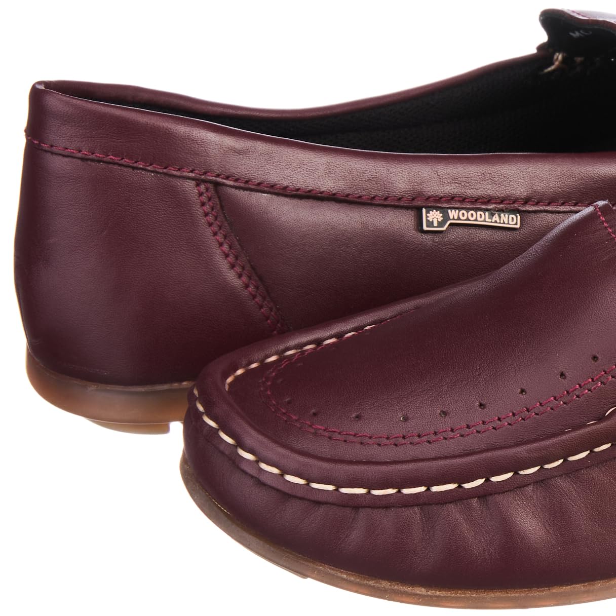 Woodland Women's Leather Ballet Flats - Image 2