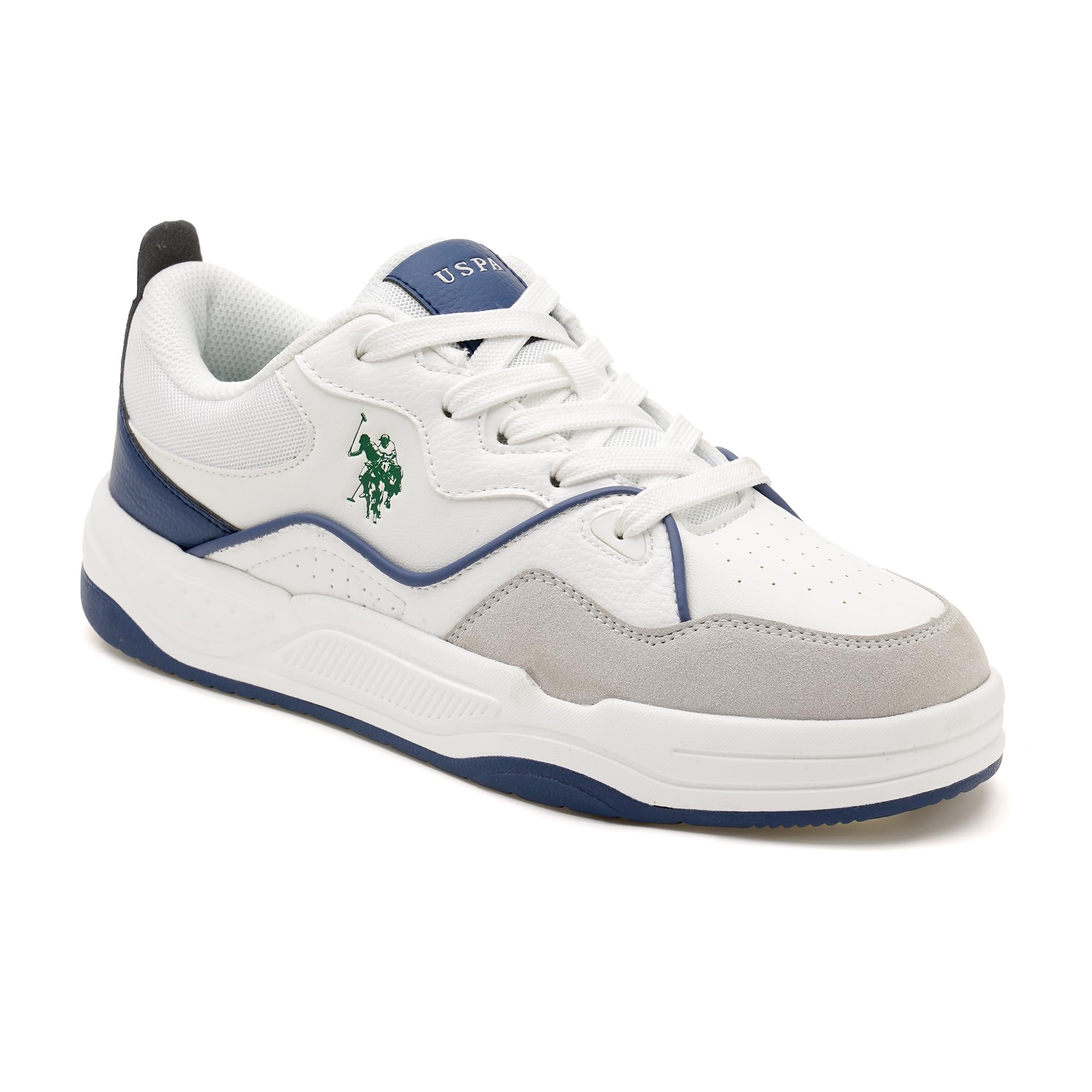 U.S. POLO ASSN. White Sneakers for Men