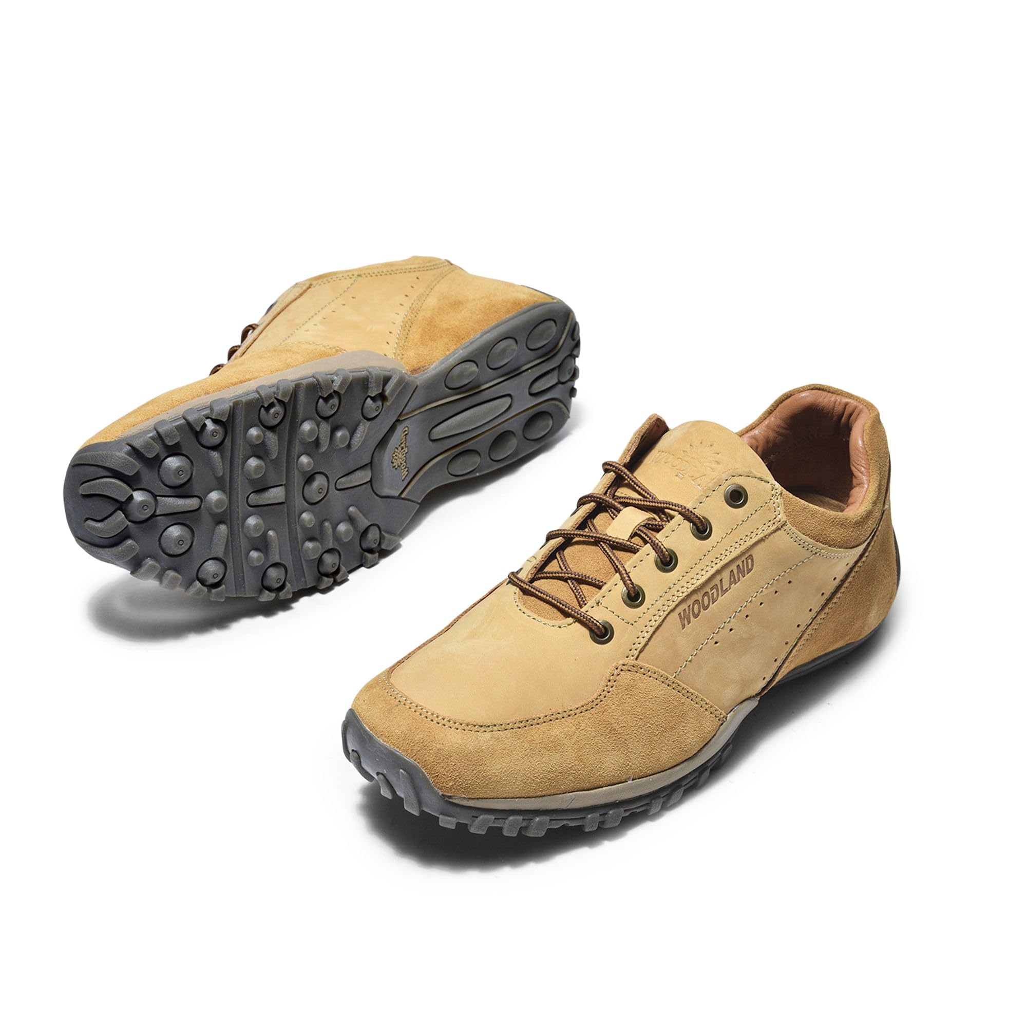 Woodland Men's Tan Casual Loafers - Image 5