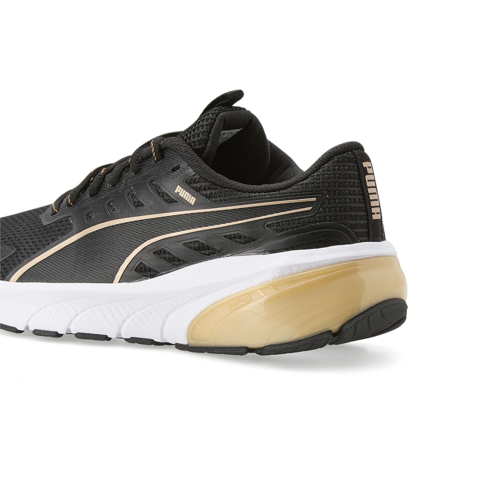 Puma Cell Glare WNS Running Shoe - Black Gold White - Image 3