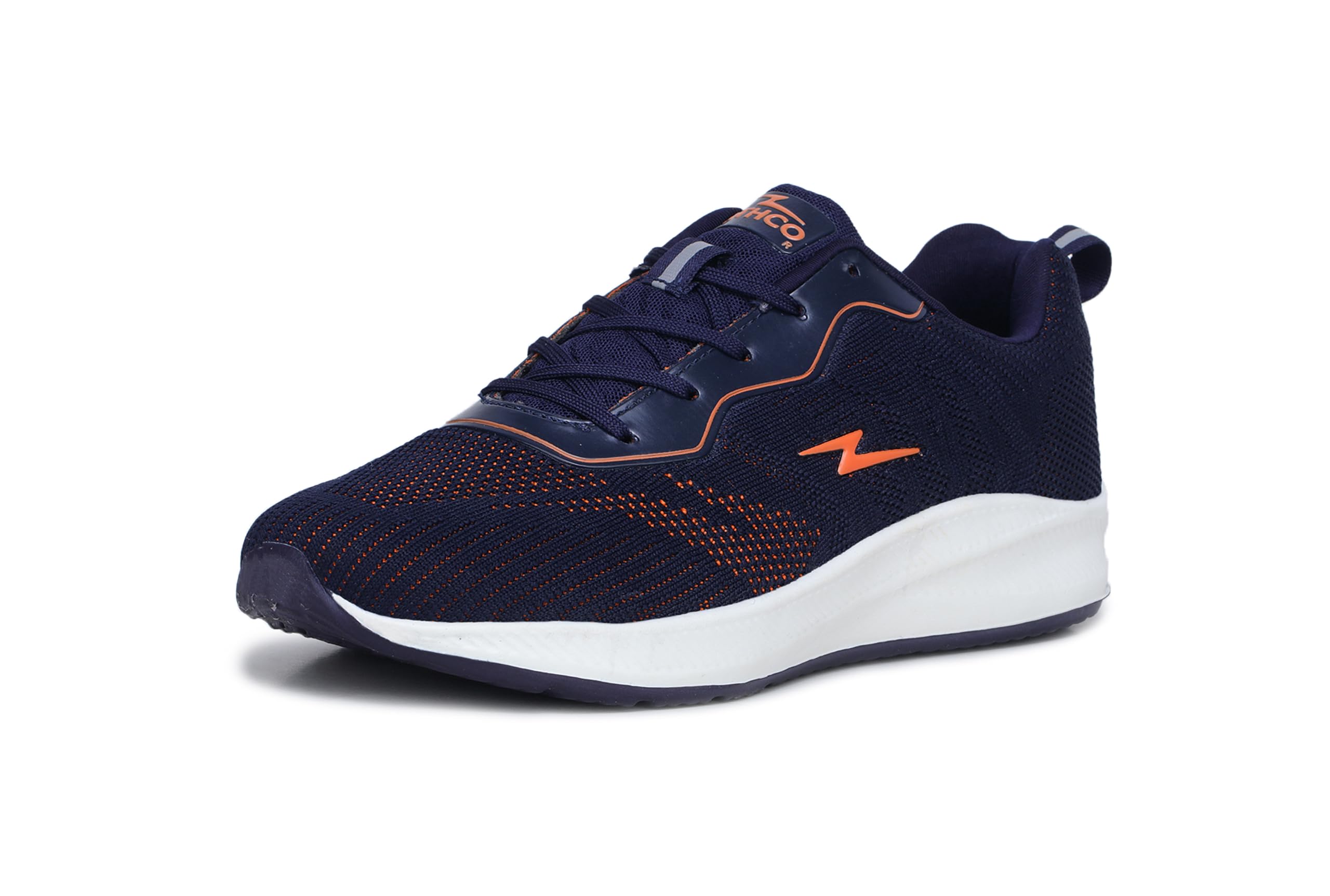 ATHCO Men's Akron Navy Orange Running Shoes