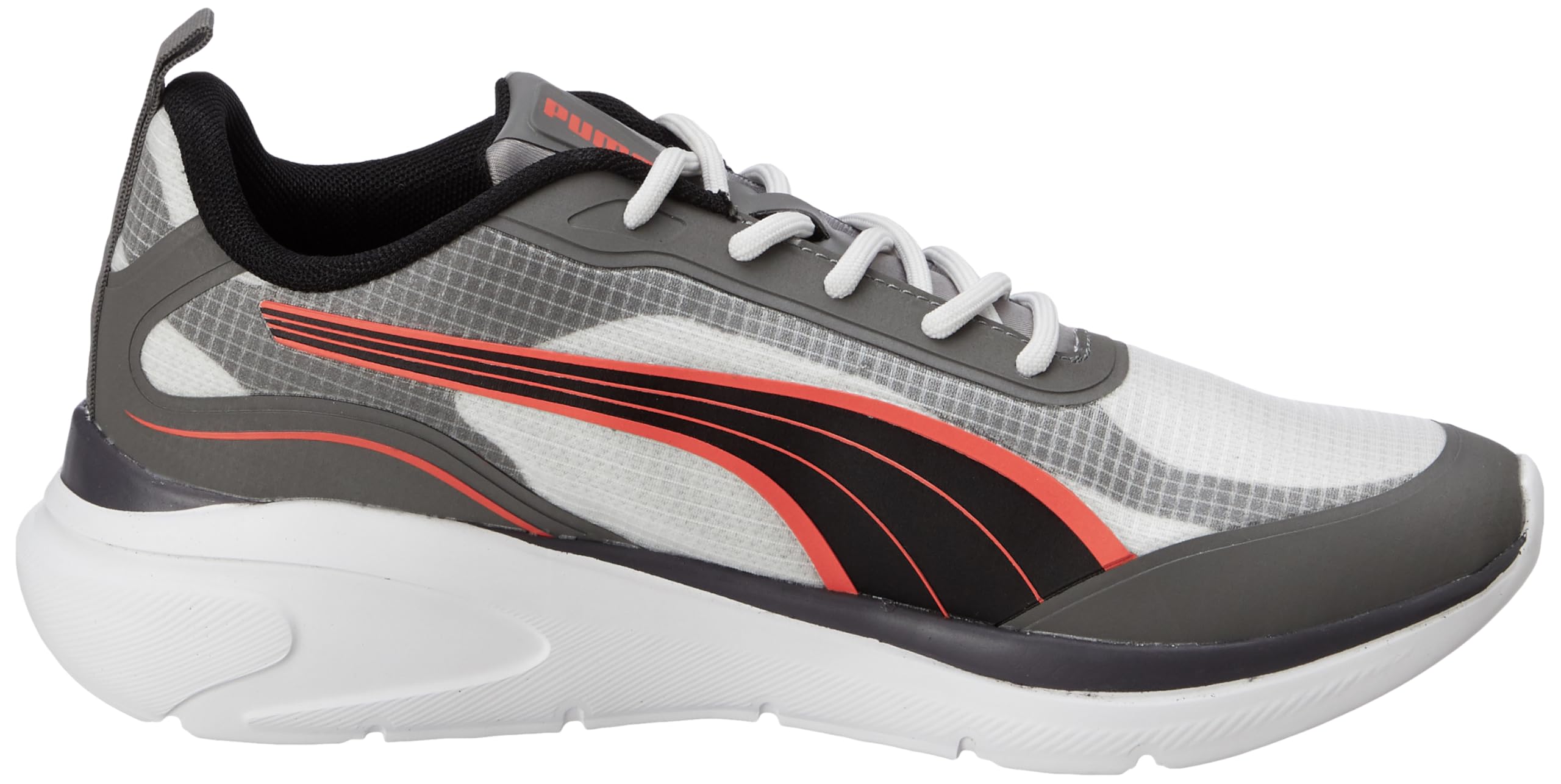 Puma Evoflex MaxGrip Running Shoe - Feather Gray - Image 2