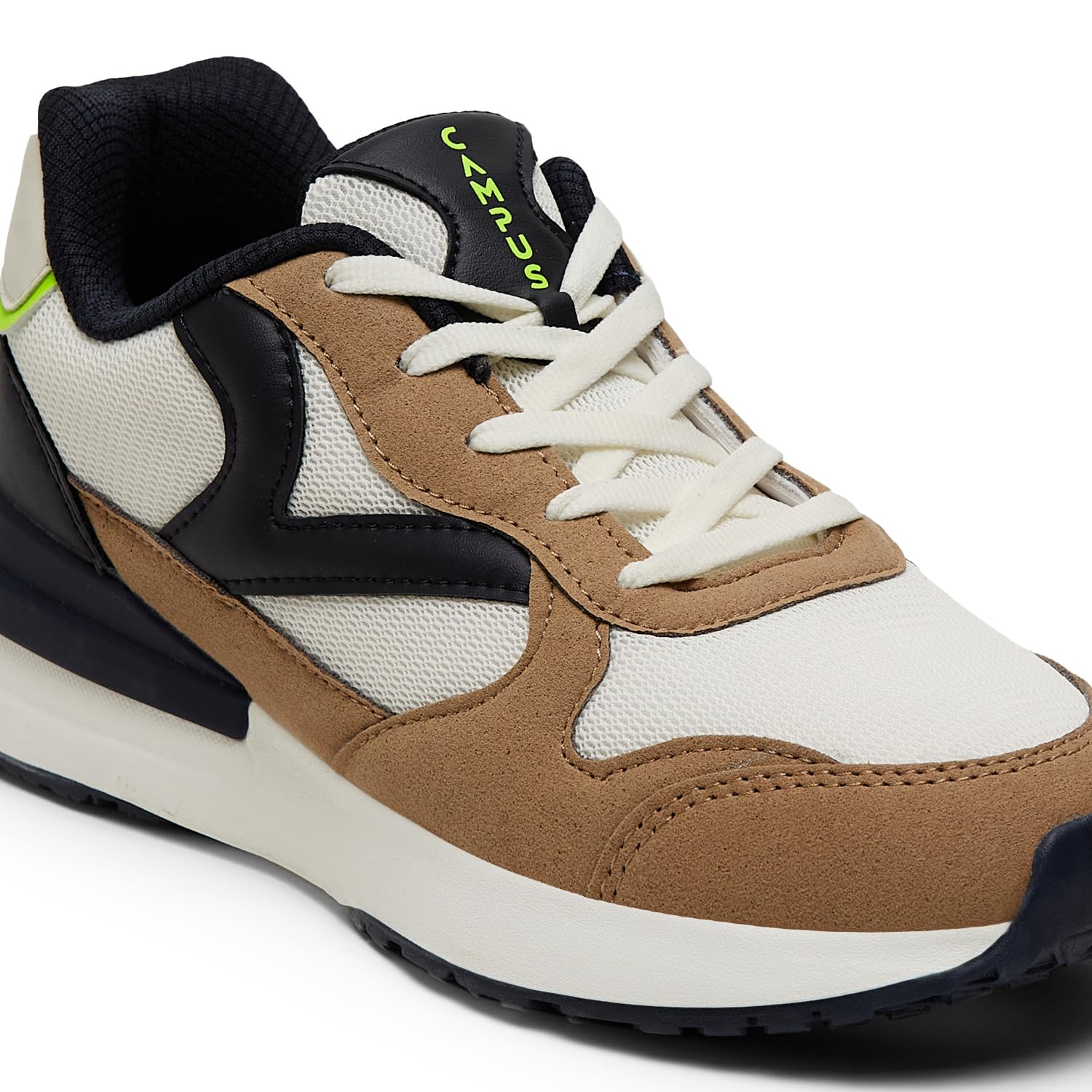 DERBI Women's Sneakers - Beige Navy - Image 4