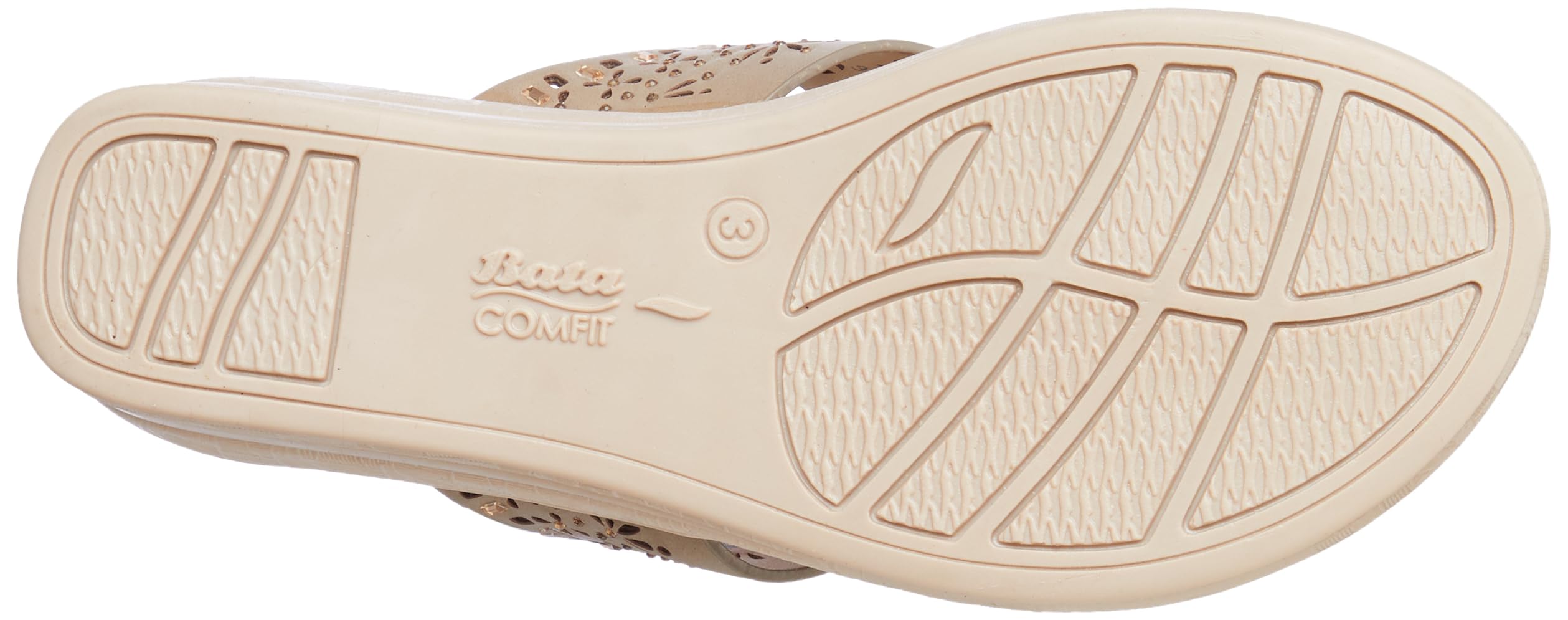 Bata Women's Wedge Heel Sandal - Brown - Image 5