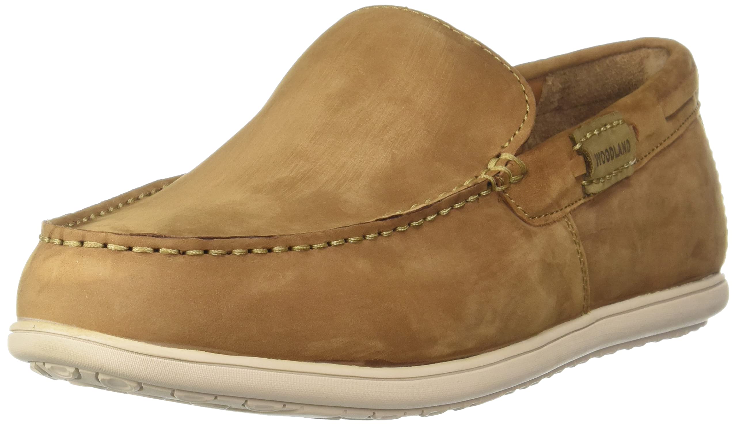 Woodland Men's Cashew Brown Leather Shoe