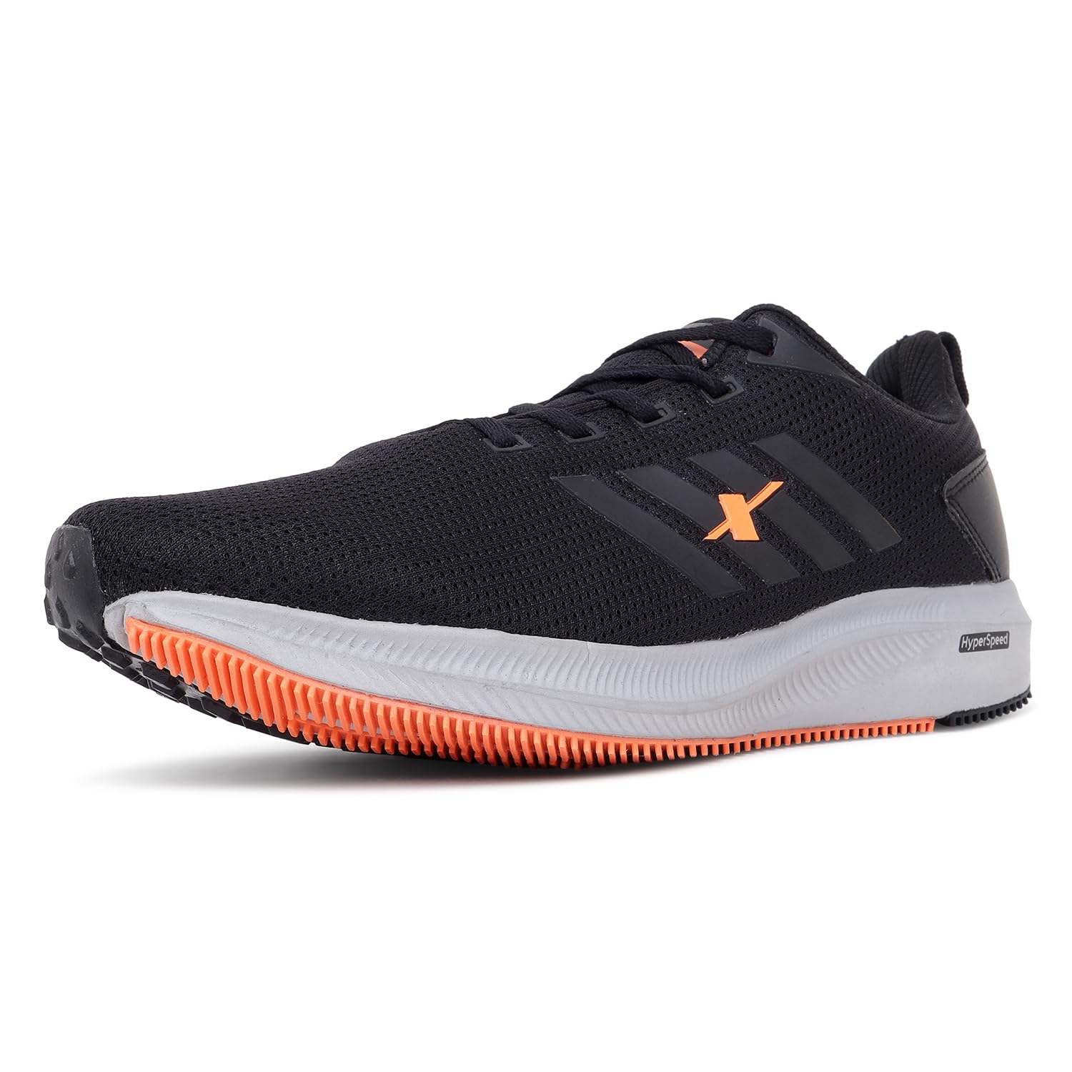 SPARX Men's Black Running Shoes