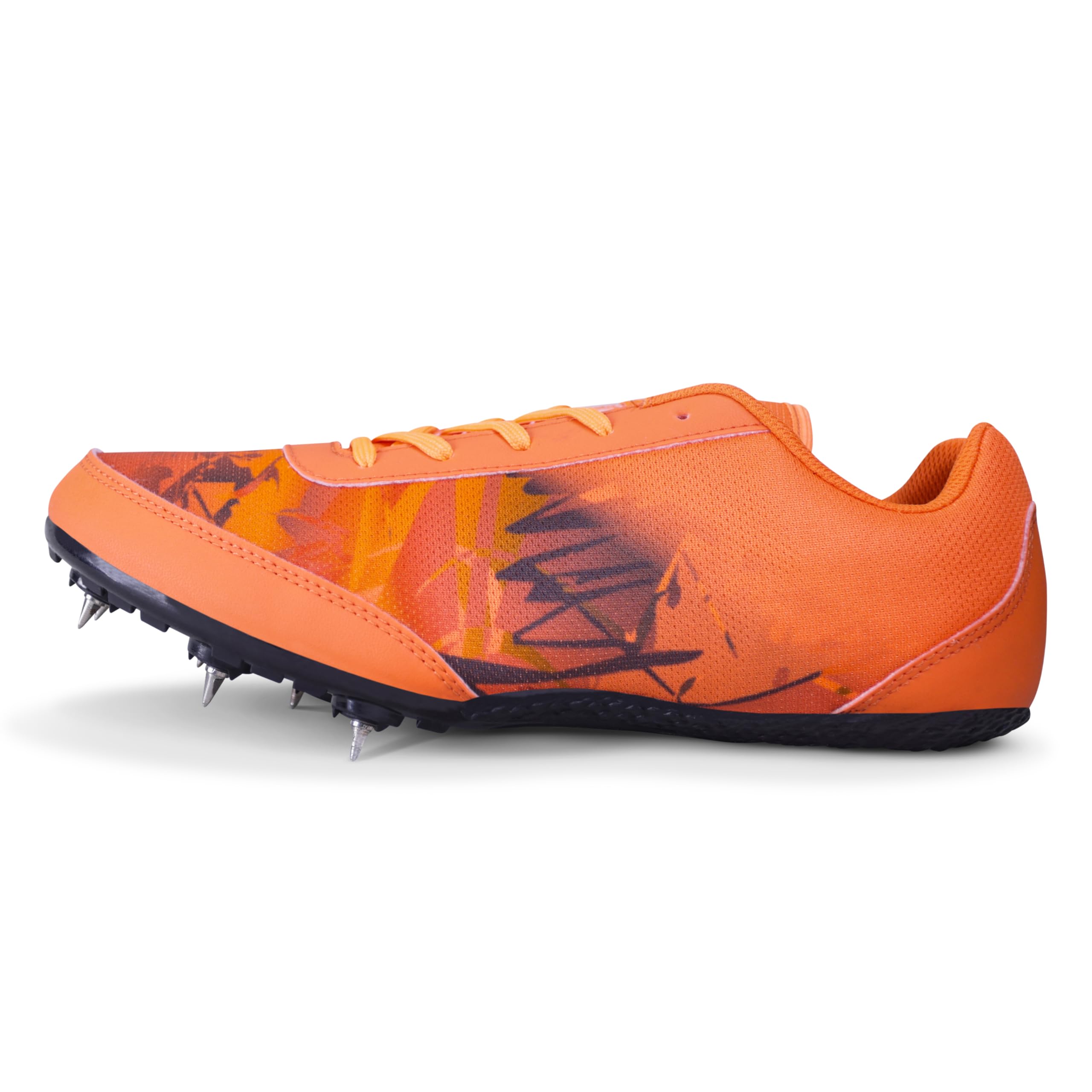 Nivia Zion-1 Running Spikes for Men - Orange