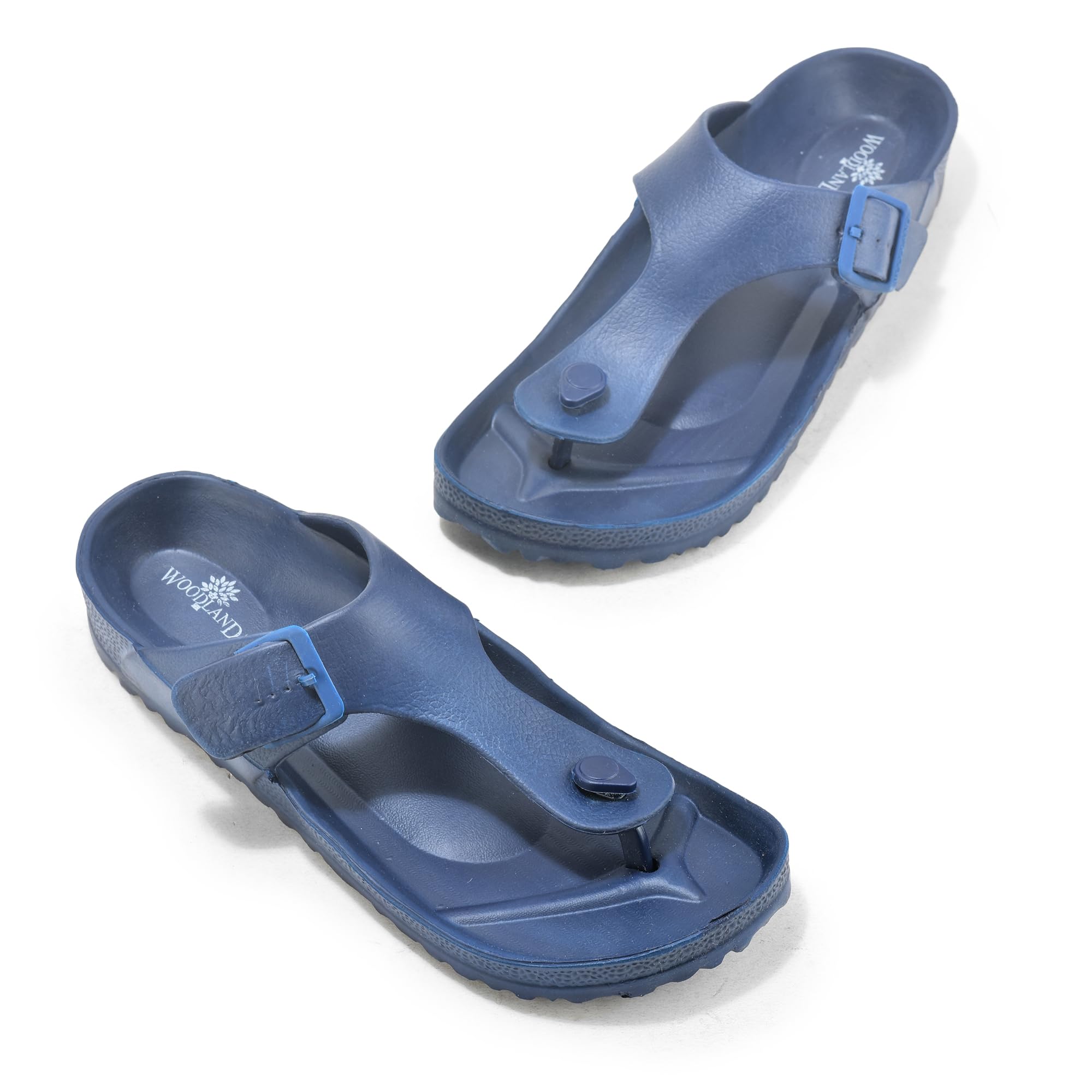 Woodland Men's Navy Slipper - Image 4