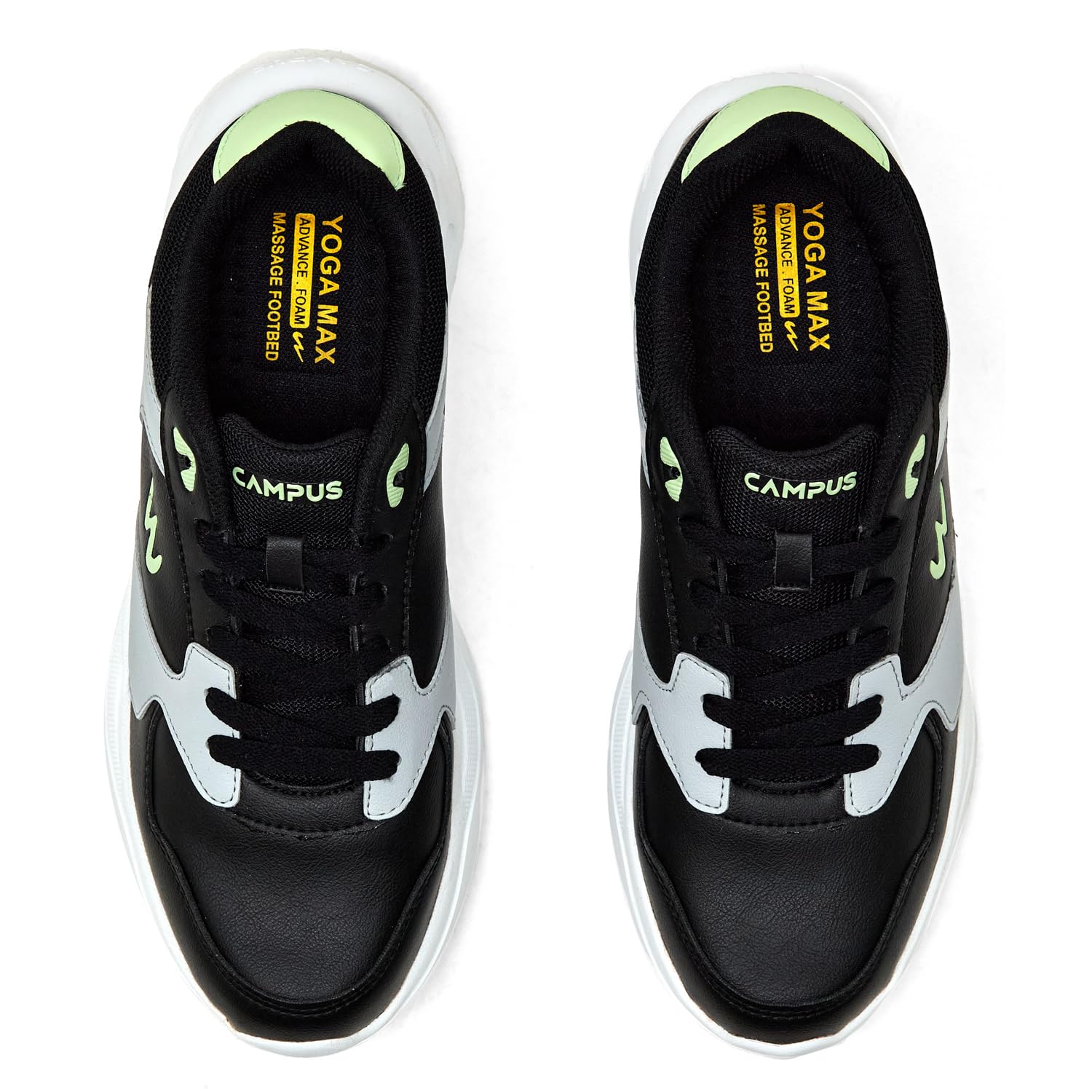 Campus OG Sneakers for Men - Black/Lt Grey - Image 4