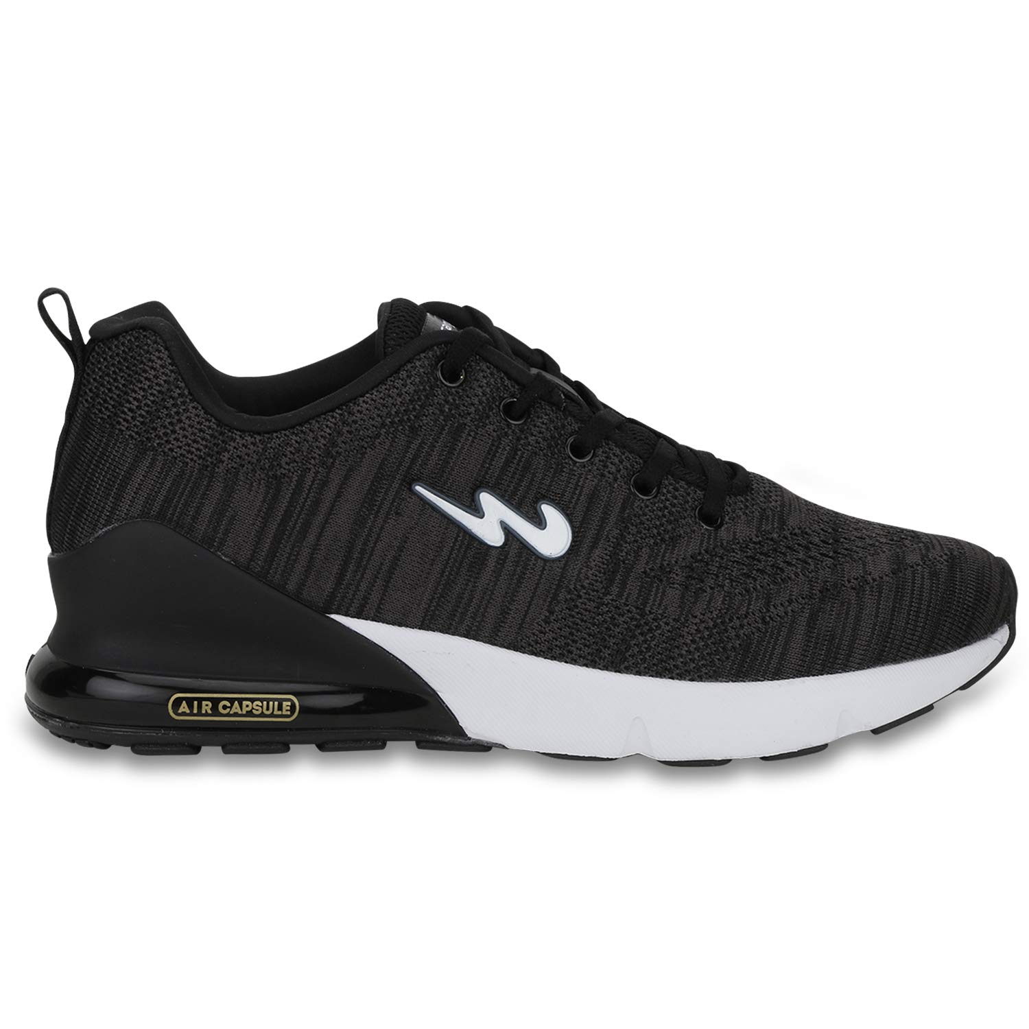 REMO Men's Running Shoes - Black/D.Grey/White - Image 3