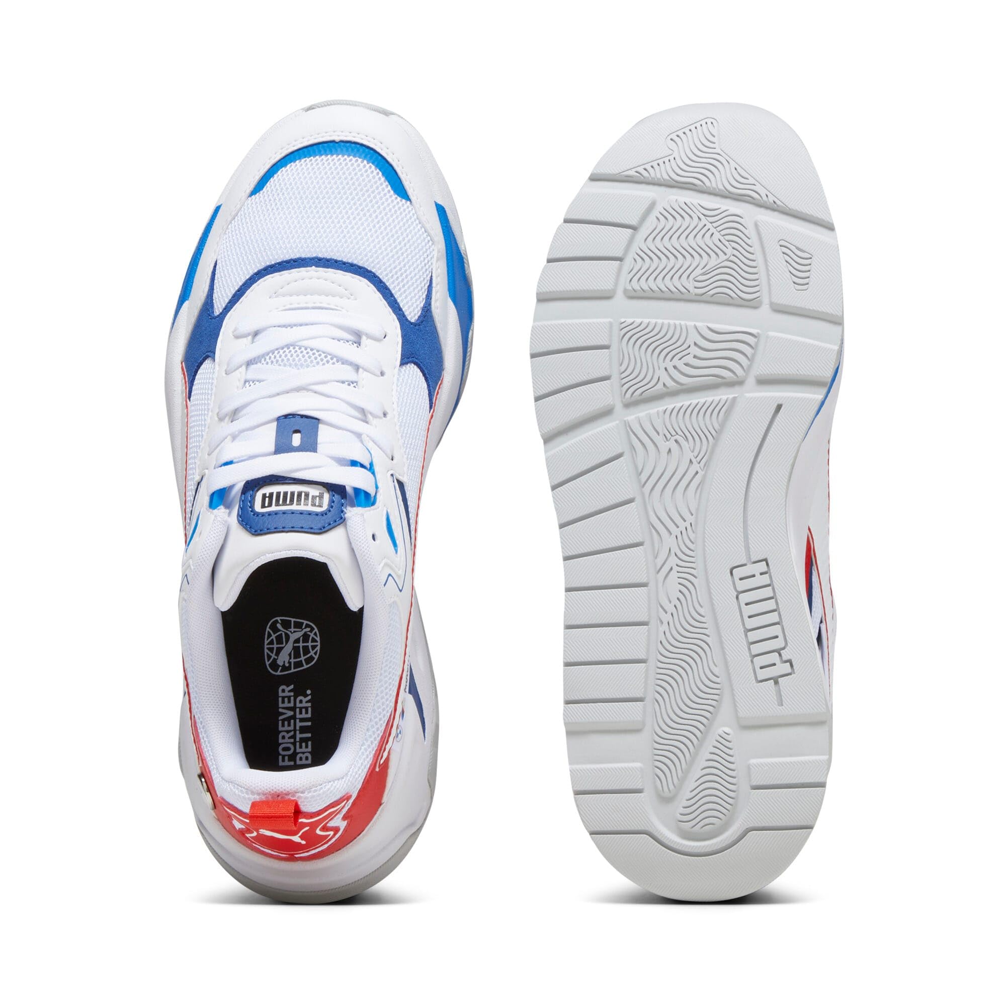 Puma BMW MMS Trinity Sneaker - White Blue - Image 4