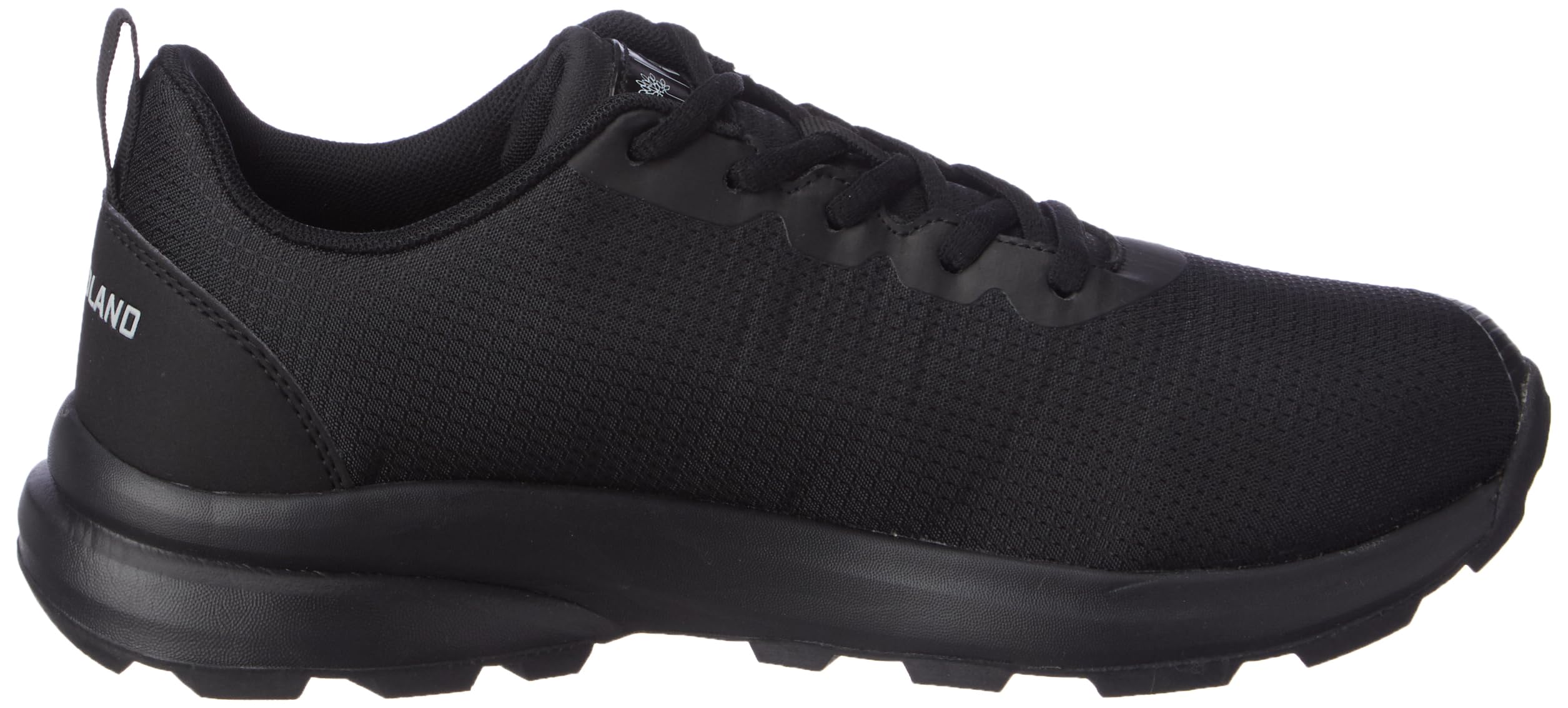 Woodland Men's Black Mesh Sports Shoes - Image 4