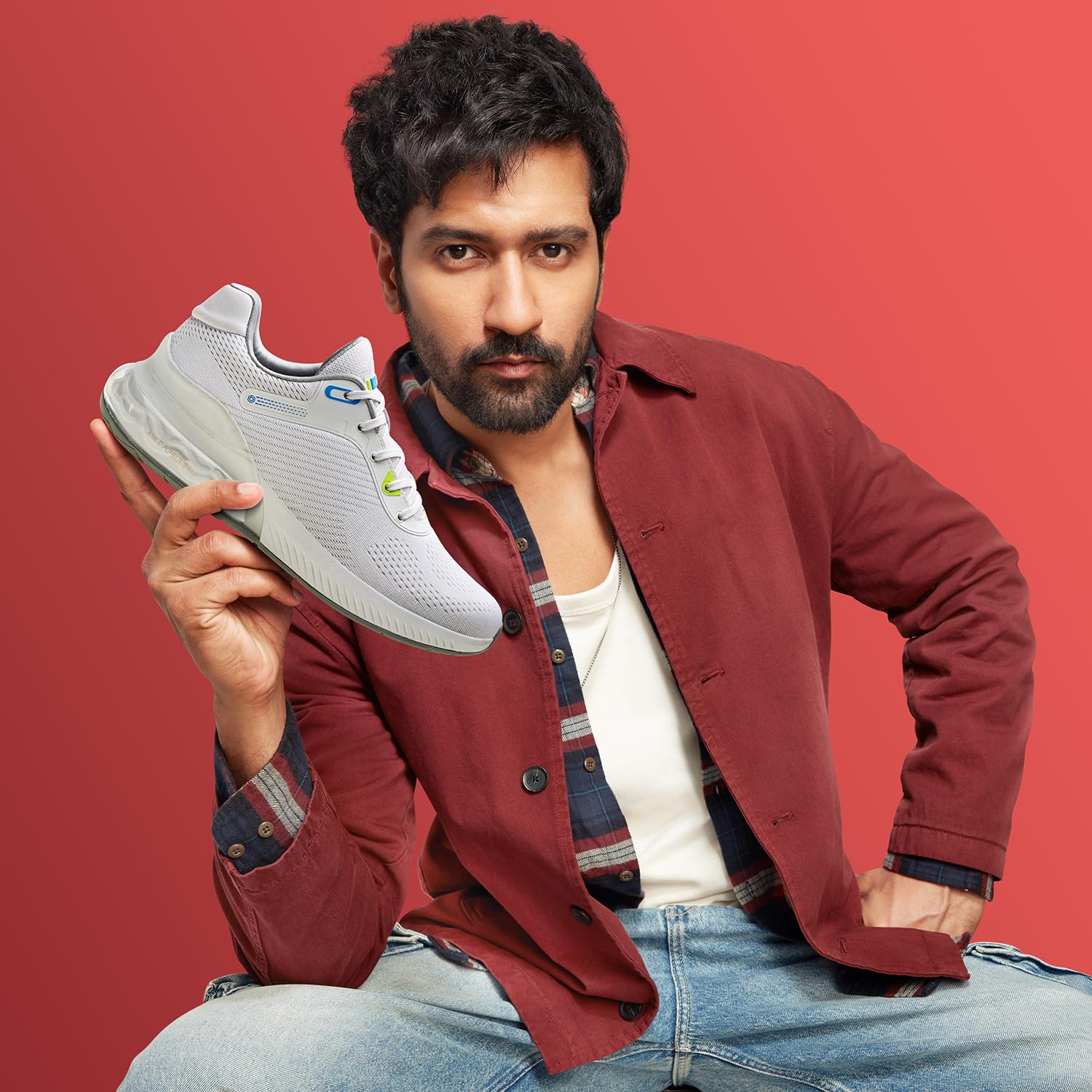 Campus Men's Dunk Running Shoes - Grey/Lemon - Image 2