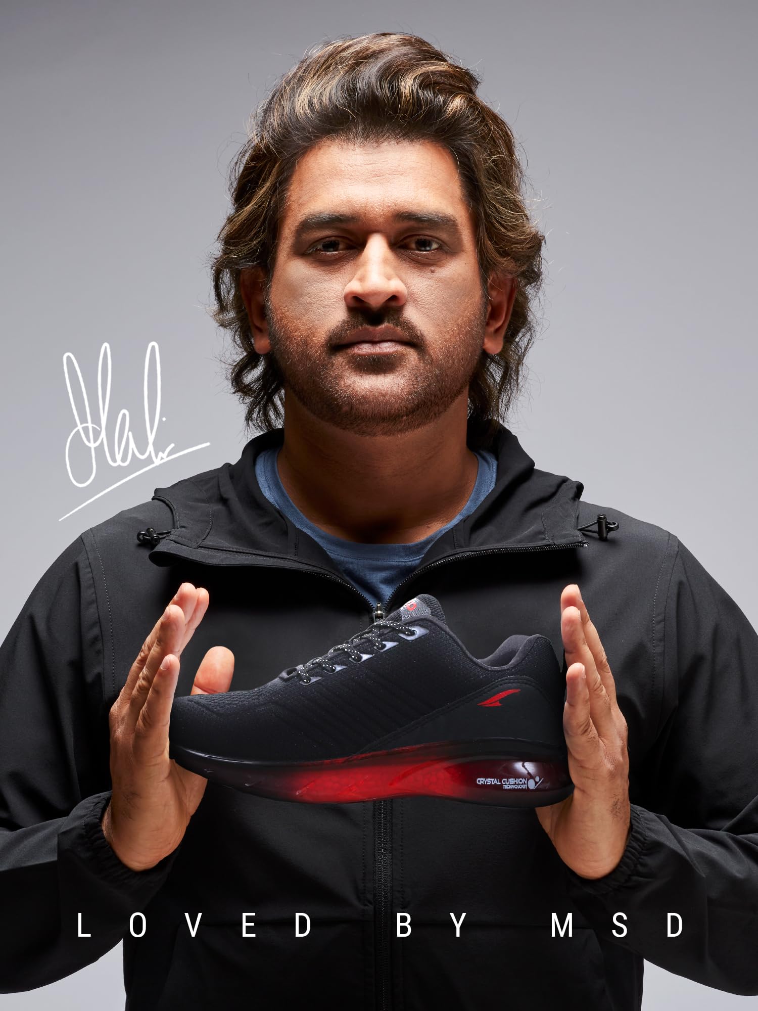 ASIAN Crystal-13 Sneakers for Men - Black/Red - Image 2