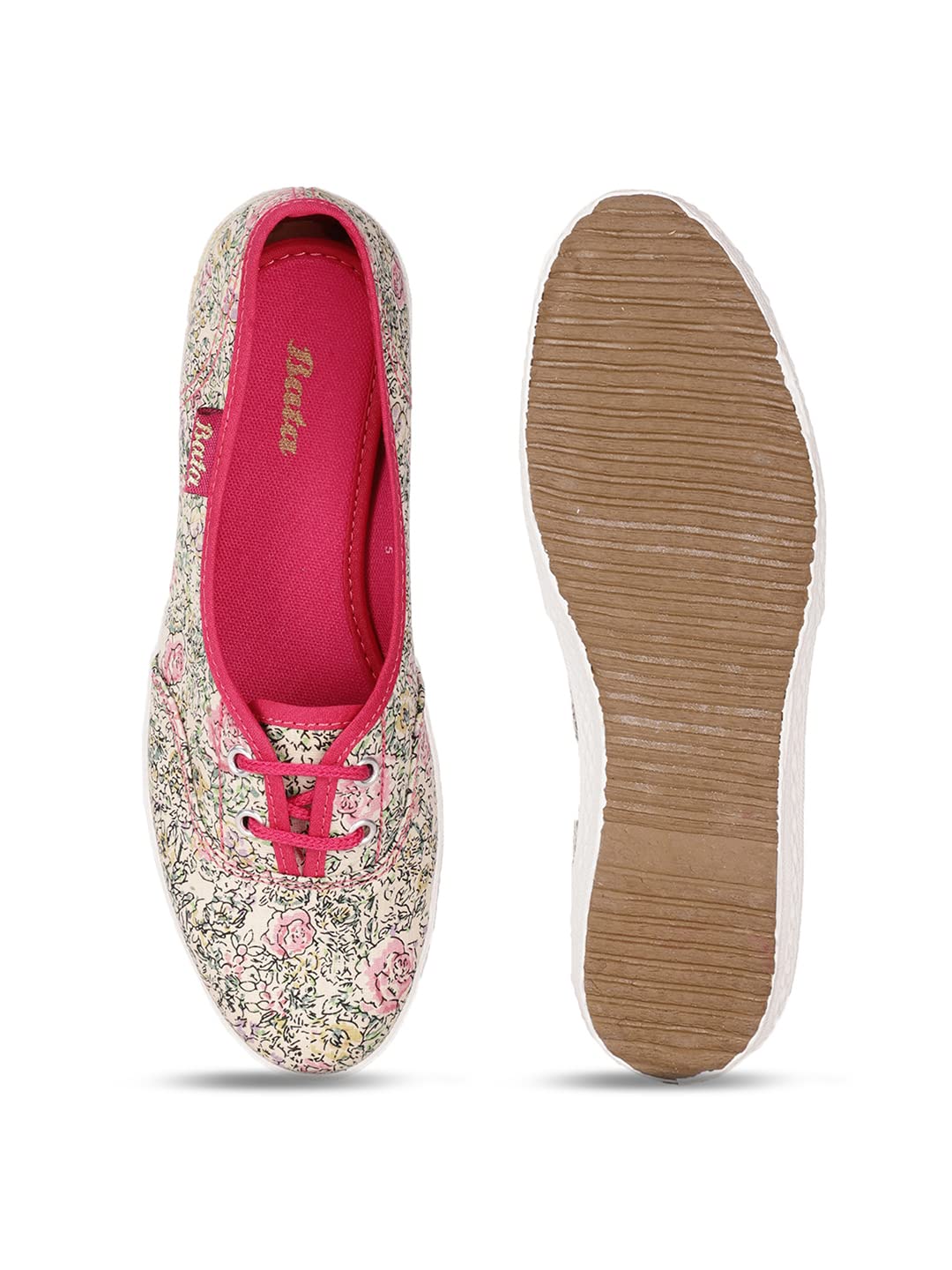 Bata Women's Slip-on Walking Shoe - Red - Image 5