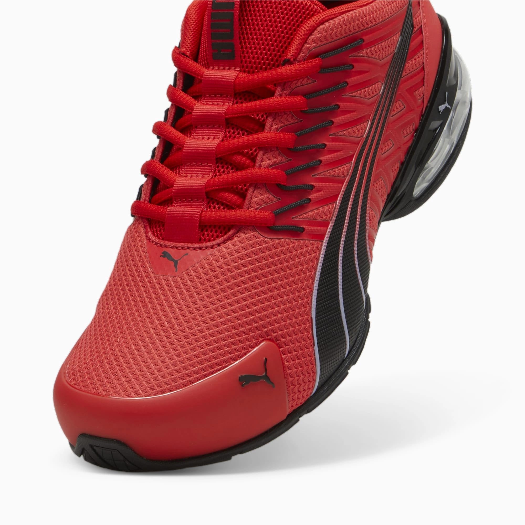 Puma Voltaic Evo Running Shoe - Red Black Gray - Image 2