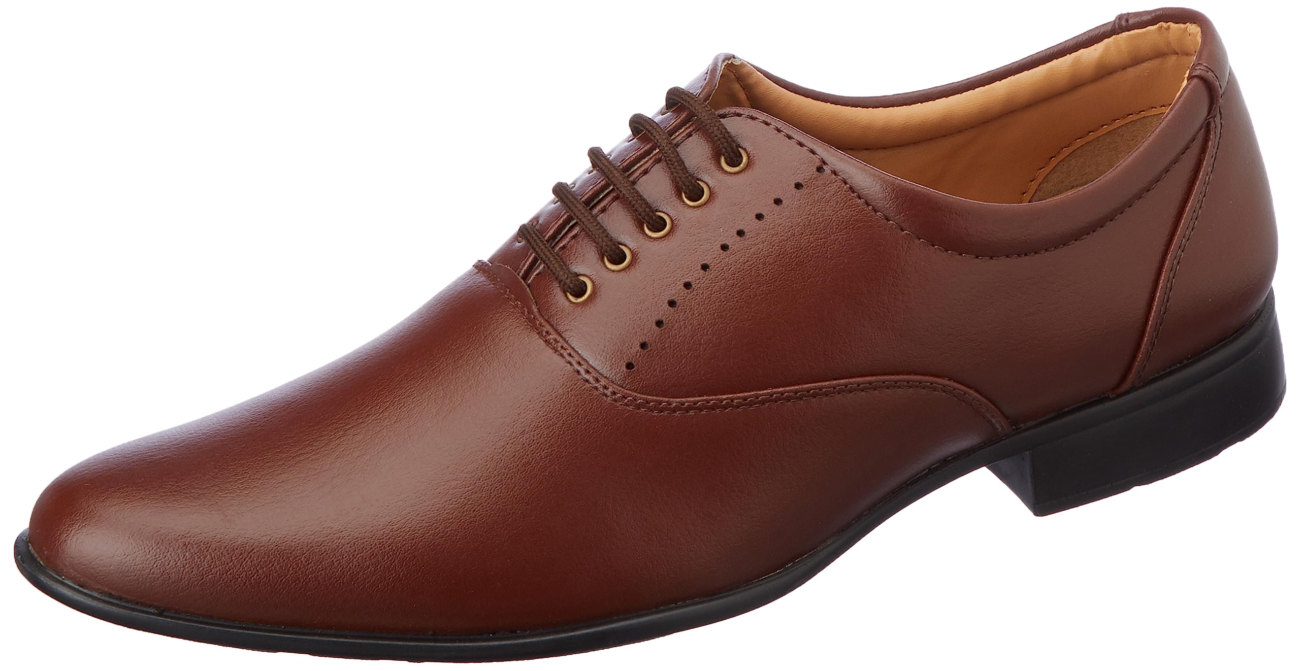 Bata Men's Lace-up Formal Shoes - Dark Brown