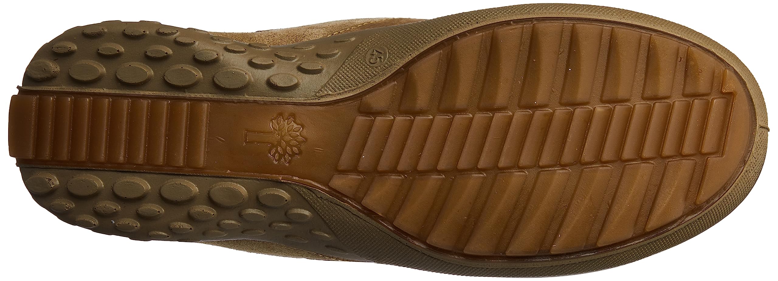 Woodland Men's Dubai Khaki Leather Casual Shoe - Image 5