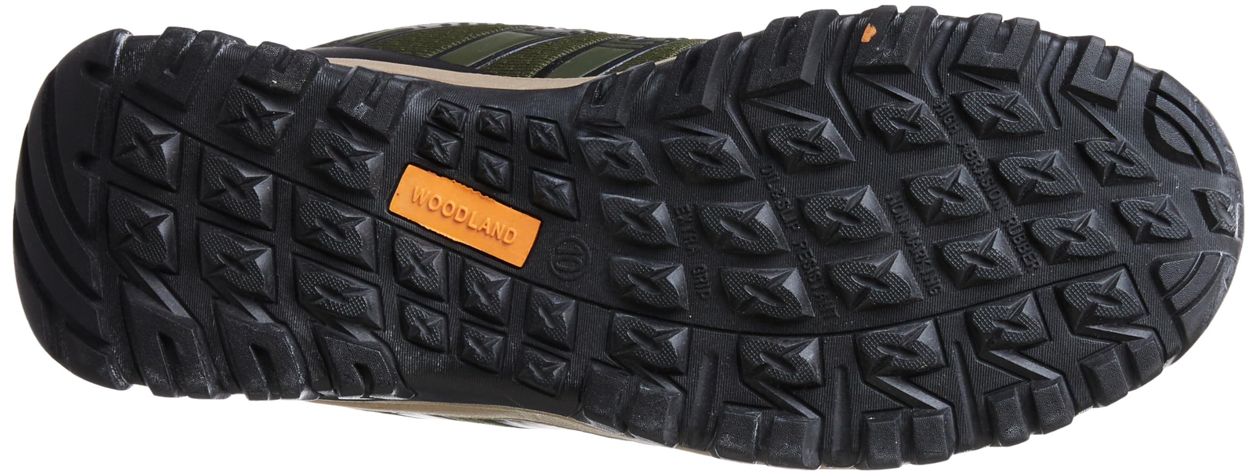 Woodland Men's Olive Green Hiking Shoes - Image 5