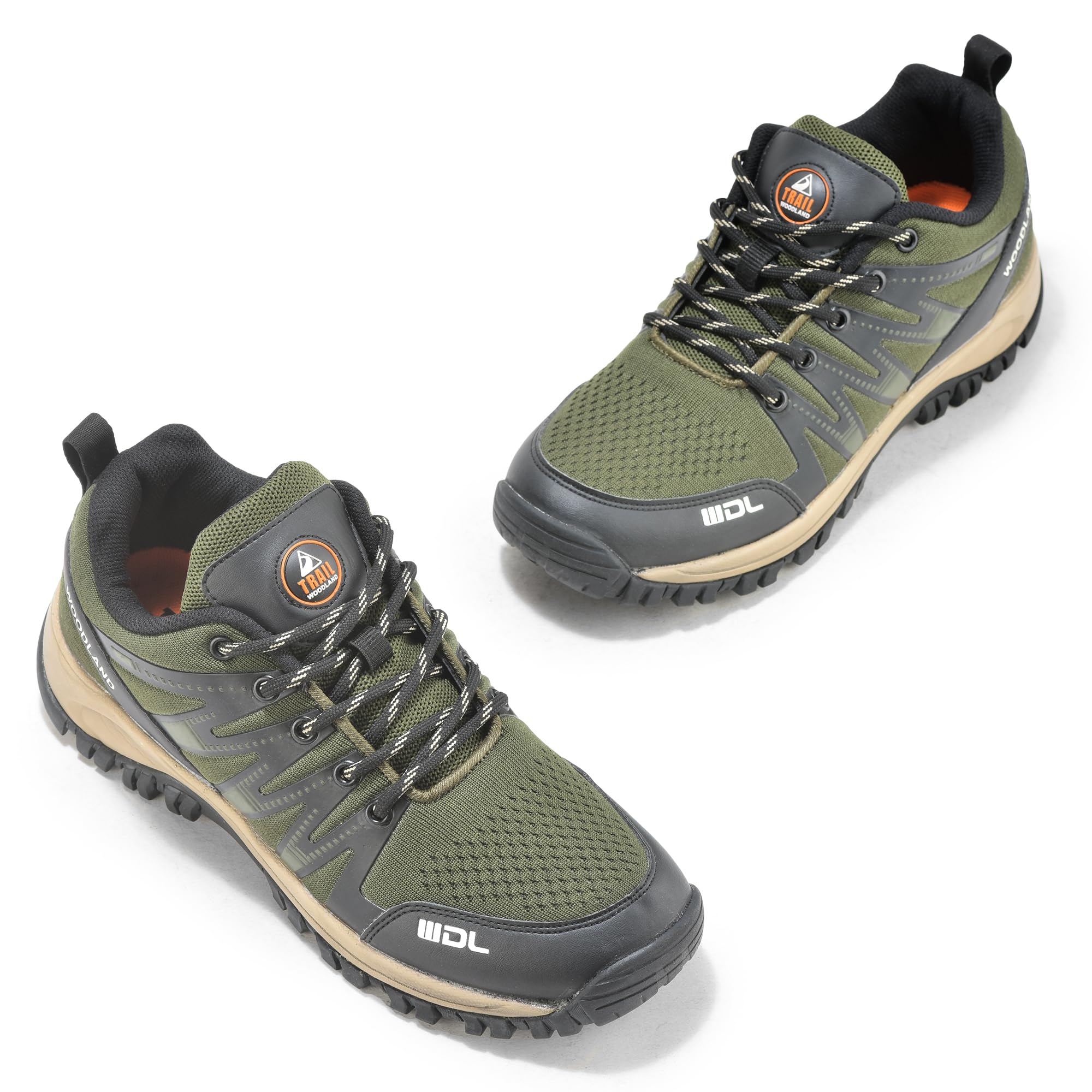 Woodland Men's Olive Green Casual Shoes - Image 4