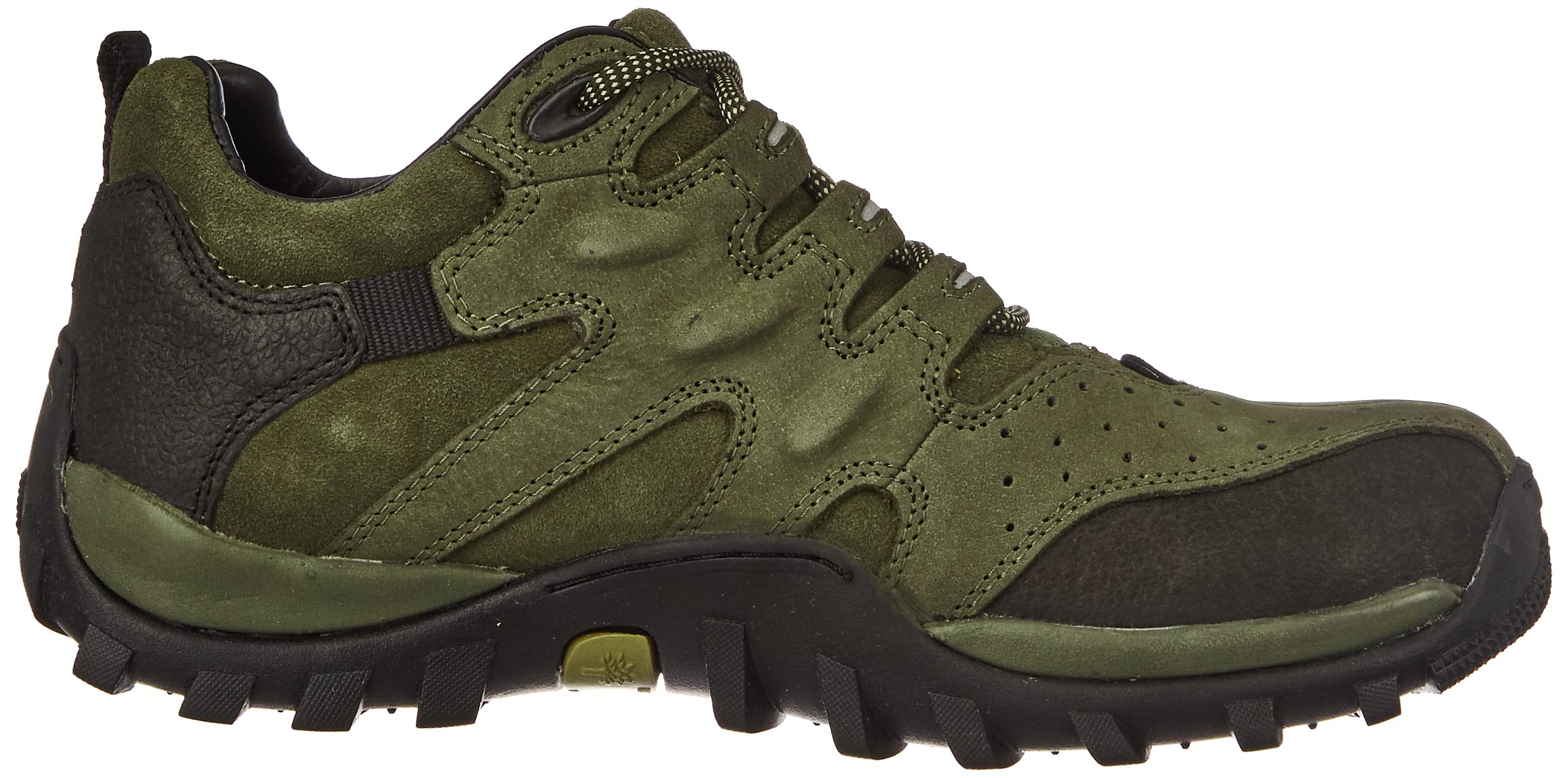 Woodland Mens Casual Shoe - Olive - Image 3