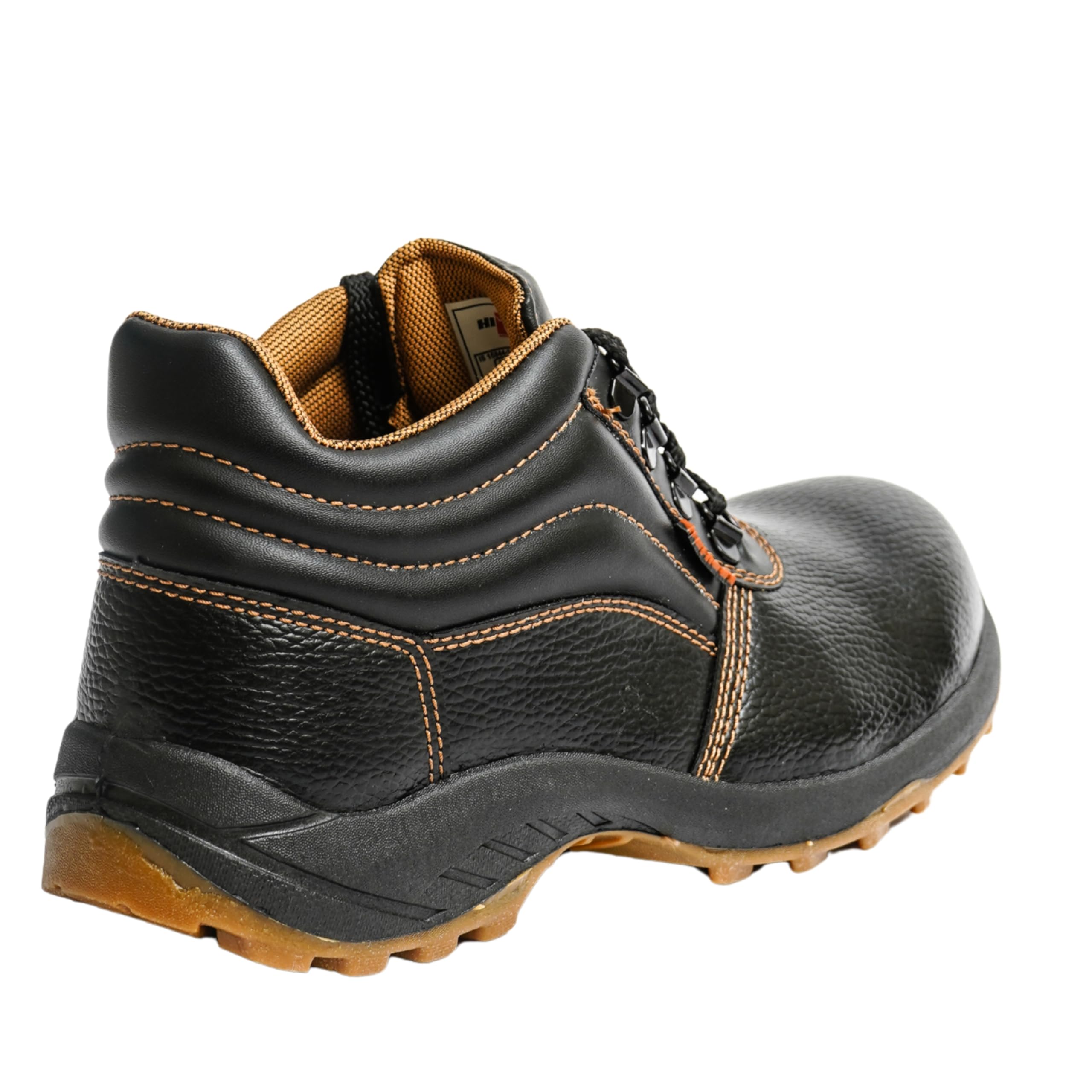 HILLSON Men's Safety Shoes - Black Steel Toe - Image 5