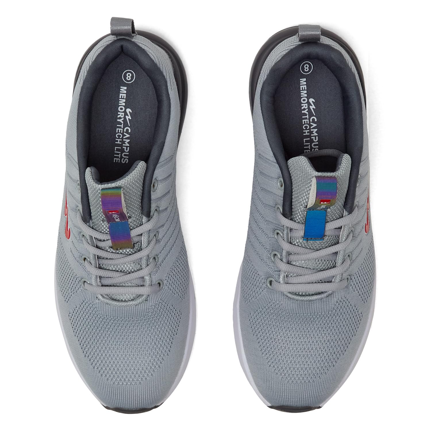 Campus Men's Grey Running Shoes - Image 5