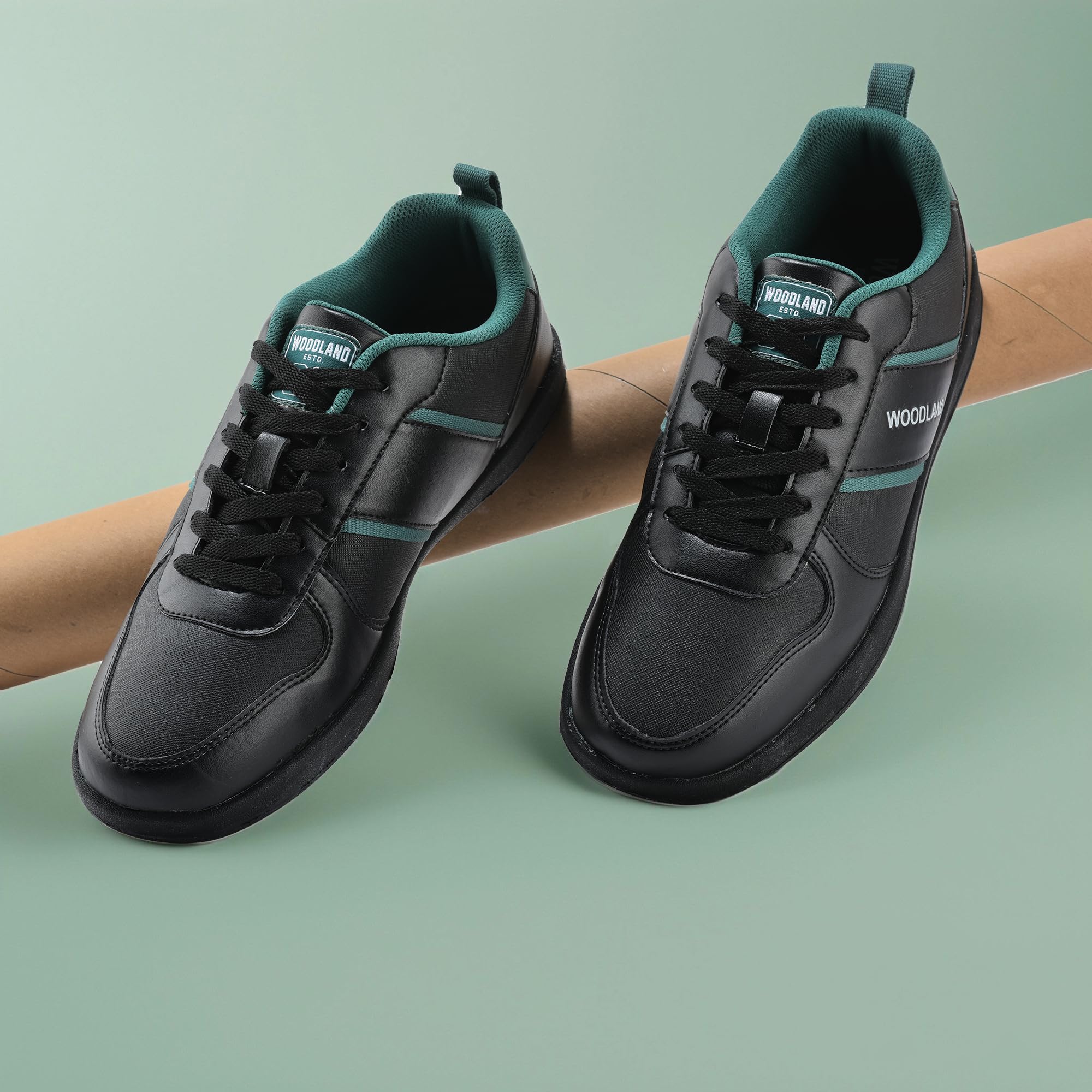 Woodland Men's Black Casual Shoe - Image 3