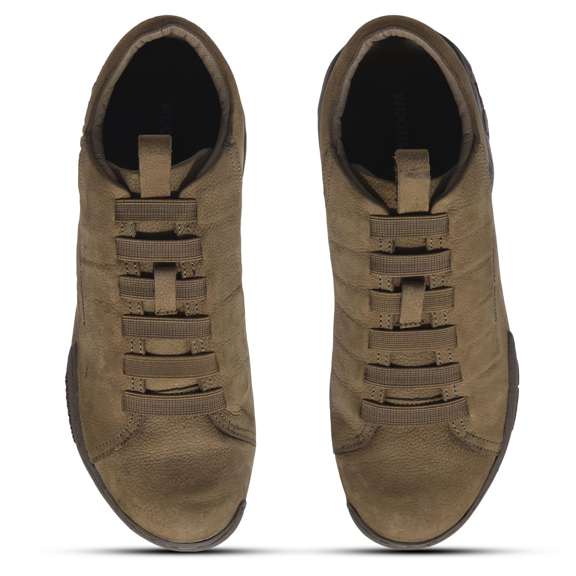 Woodland Mens Camel Casual Shoe - Image 4