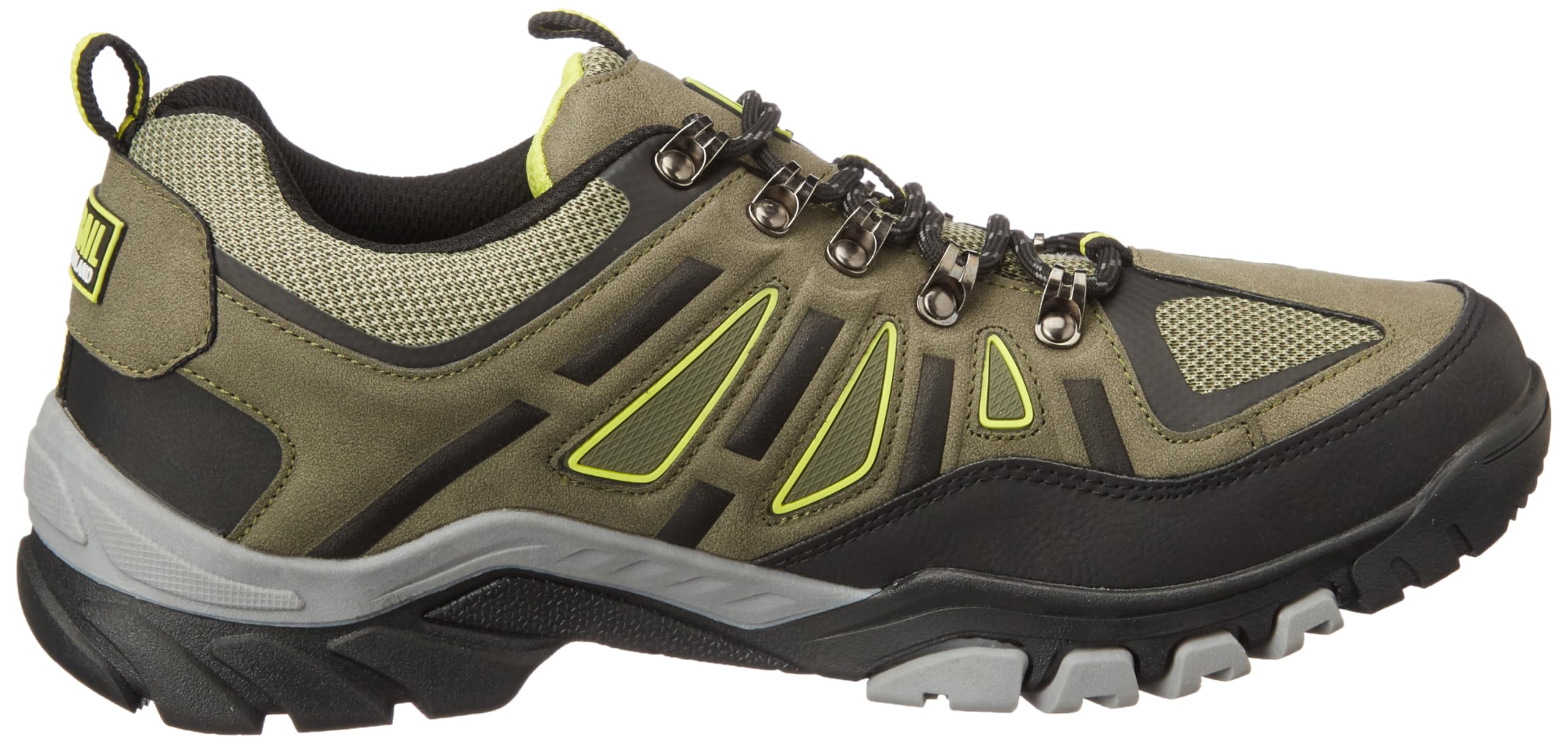 Woodland Men's Olive Mesh Sports Shoes - Image 2