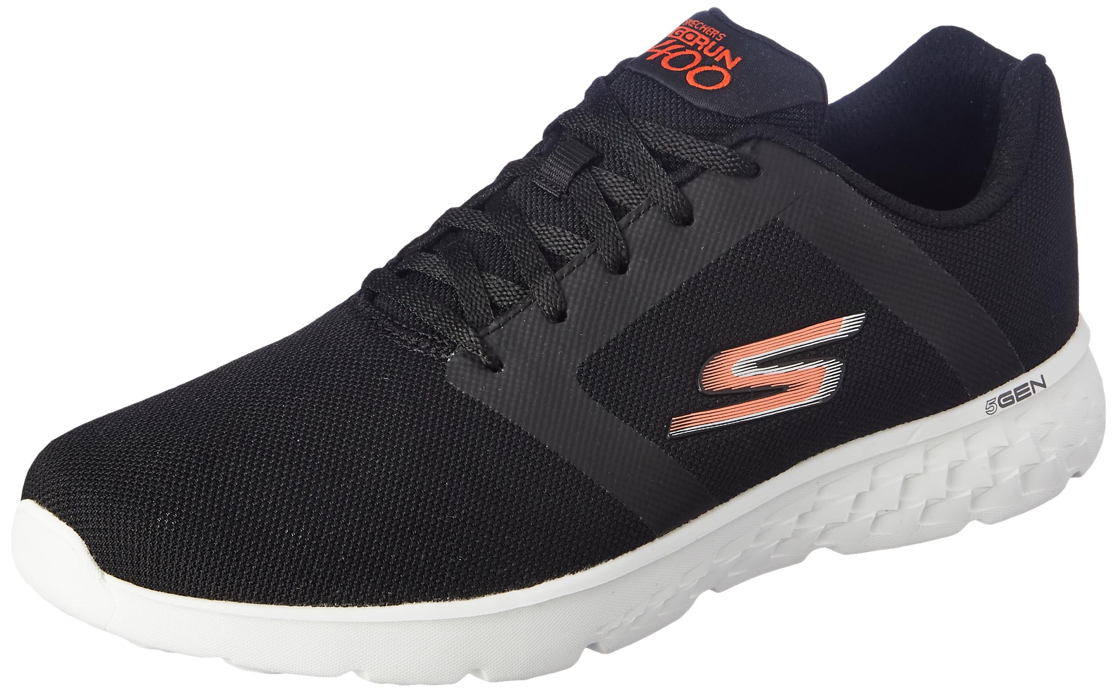 Skechers Men's Go Run 400 - Black/Orange