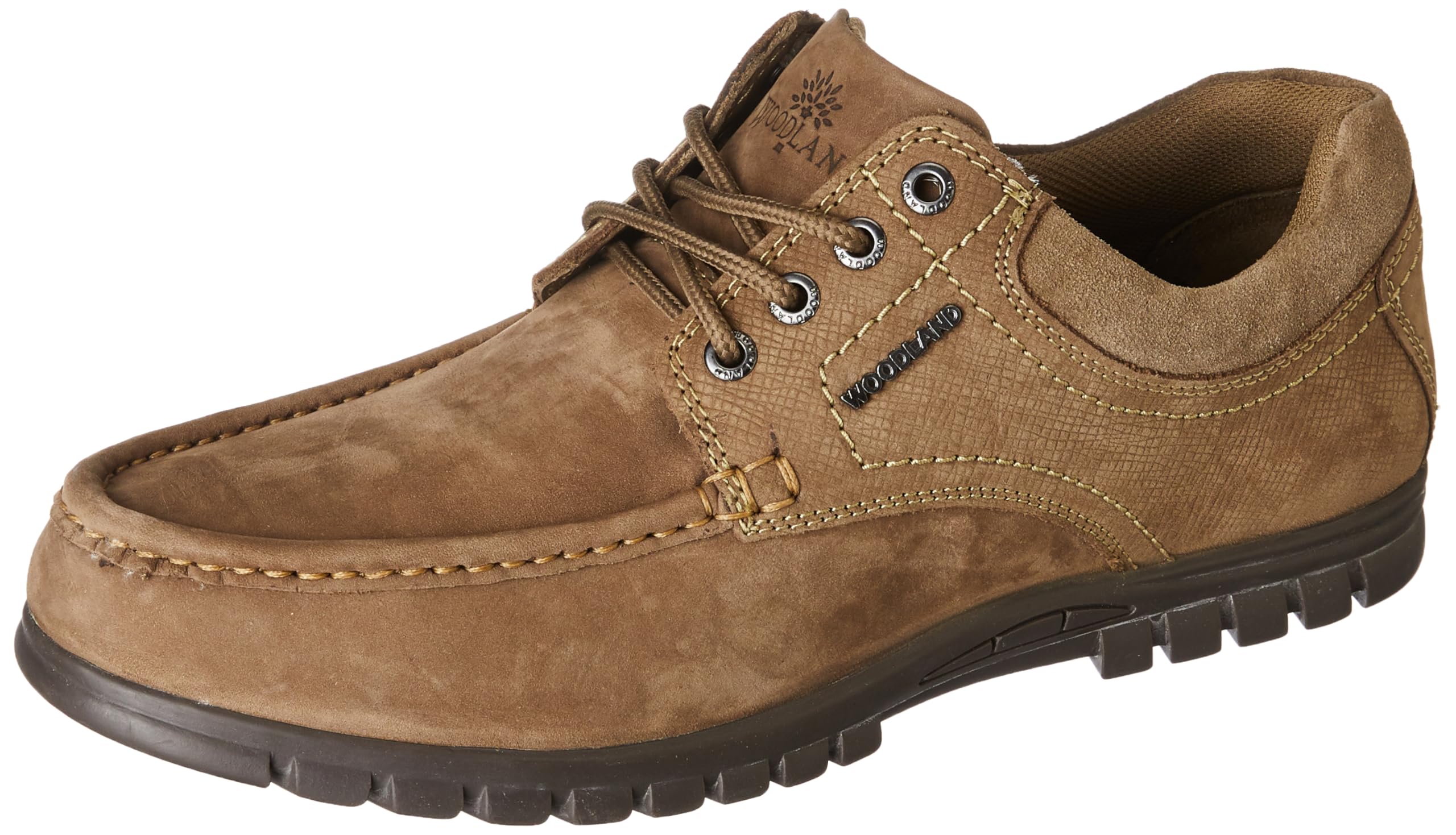 Woodland Men's Dubai Khaki Nubuk Casual Shoes