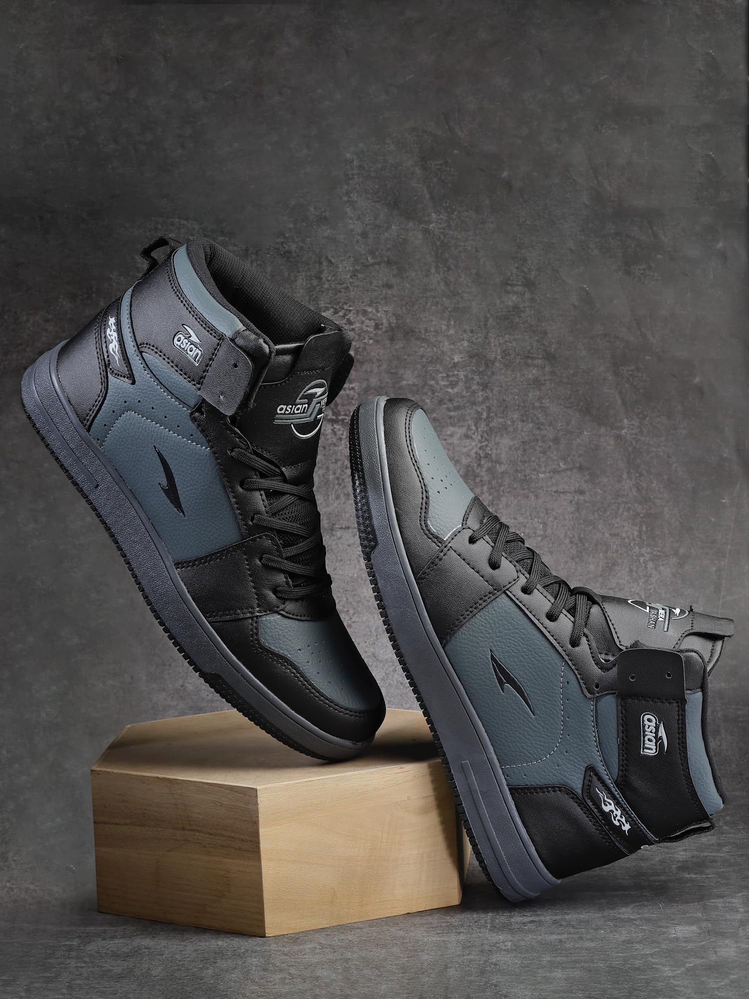 ASIAN High Top Casual Sneakers - Image 2