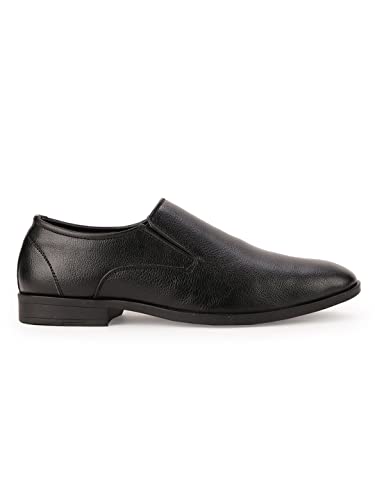 Bata Men's Black Slip-on Formal Shoes - Image 4