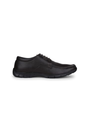 Bata Men Formal Derby Shoes Brown - Image 5