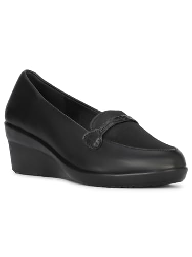 Bata Women's Wedge Heel Loafers - Image 2