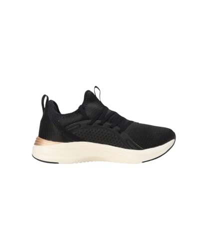 Puma Womens Softride Sophia 2 Running Shoe Black-Gold-White - Image 4