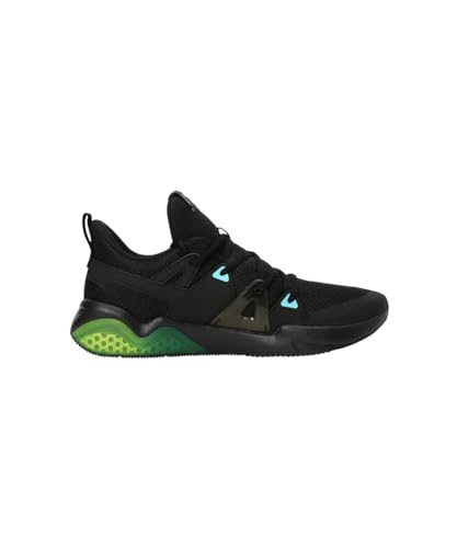 Puma Men Cell Fraction Fade Running Shoe Black-Scuba Blue-Yellow Alert - Image 4