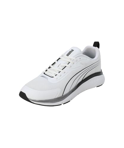 Puma Softride Pro VitalForce Running Shoe for Men - White Black Silver - Image 2