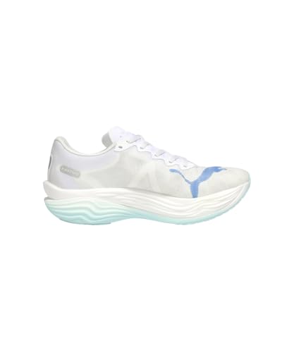 Puma Men Deviate Nitro Elite 3 Running Shoe White-Speed Blue - Image 3